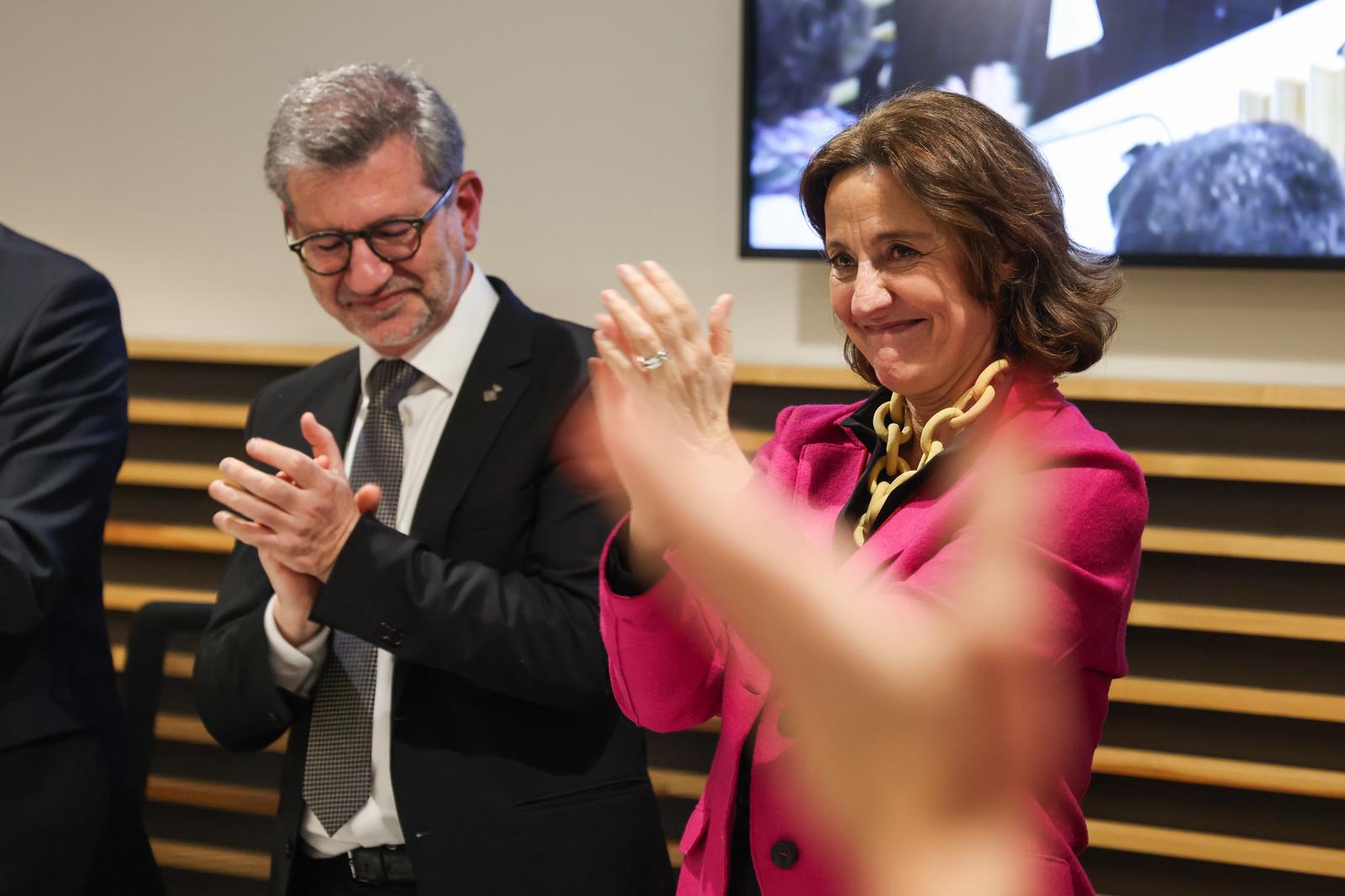 Vallès i Conesa en l'acte FOTO: Ajuntament 