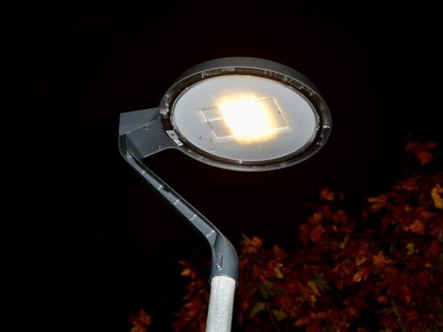 Enllumenat públic a Sant Cugat. FOTO: Ajuntament