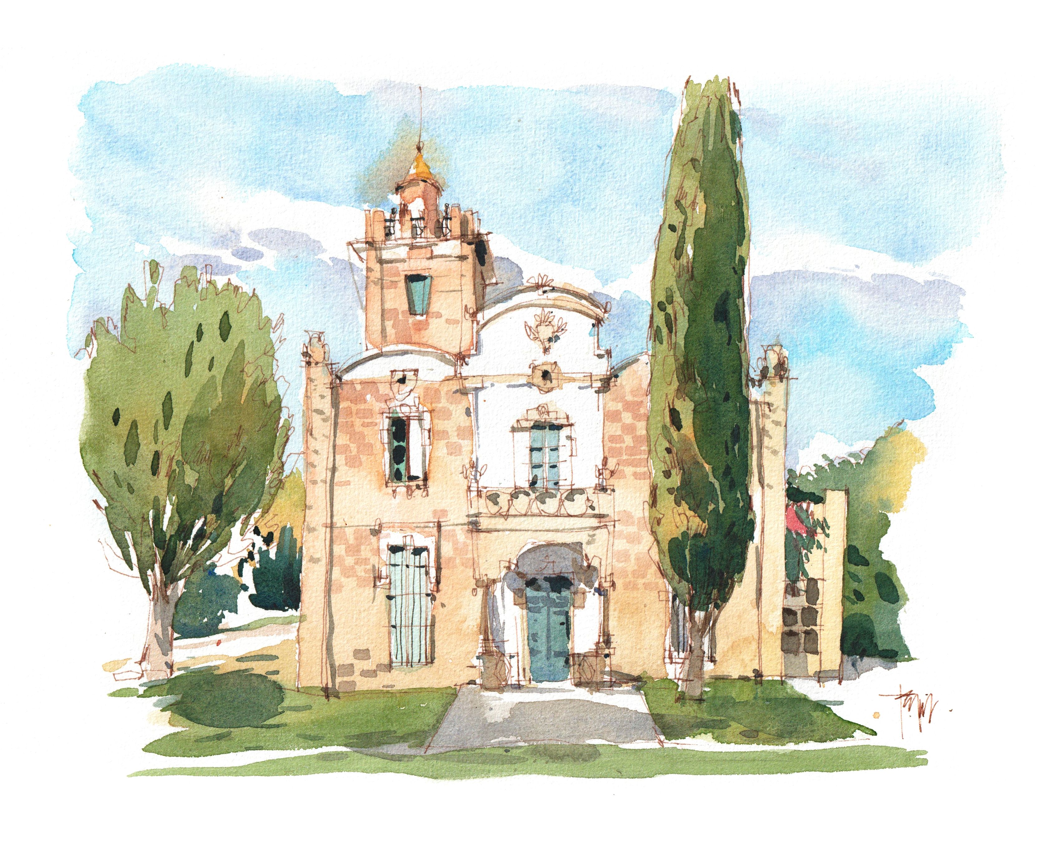 Il·lustració de la Casa Mir