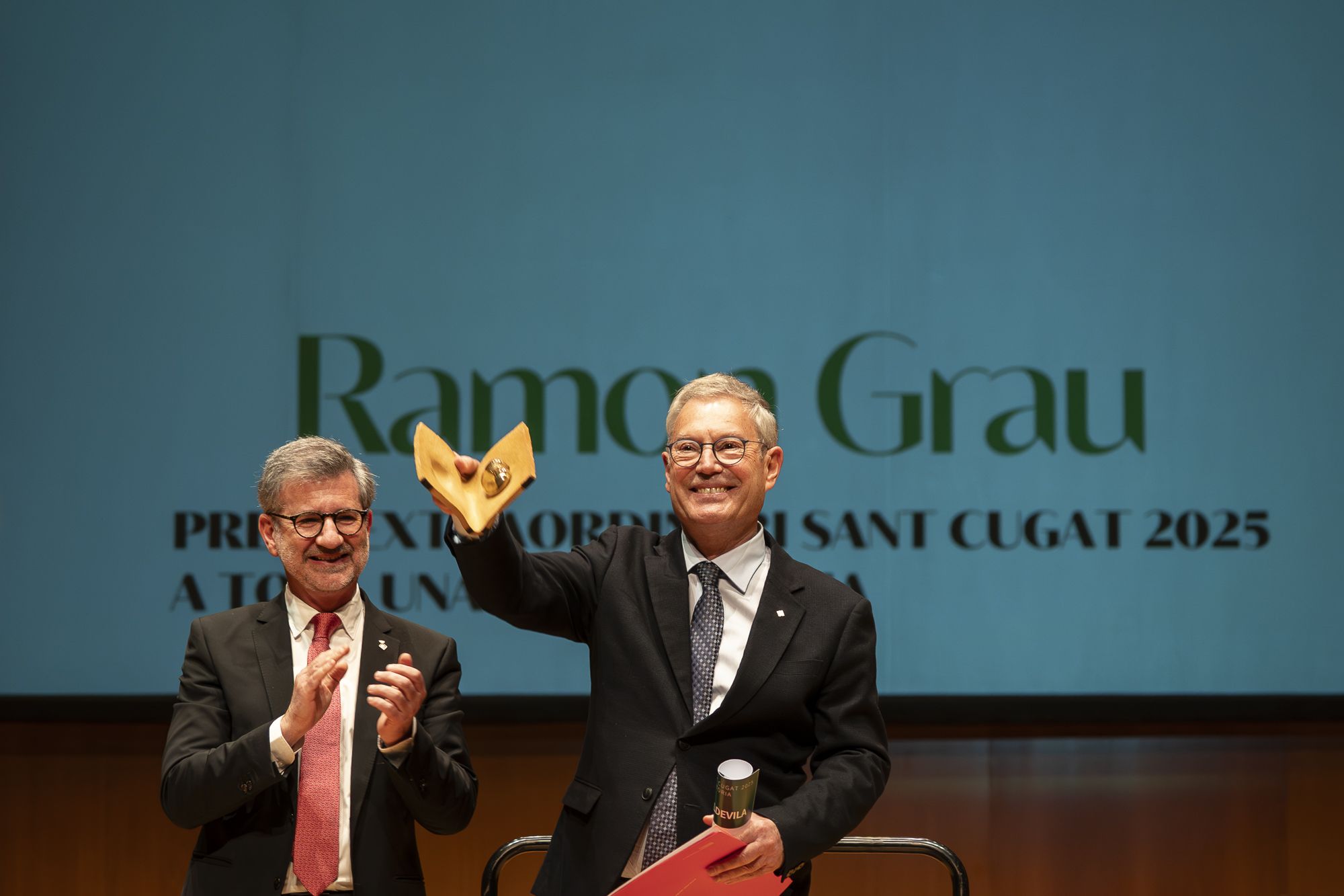 Premis Sant Cugat de l'any 2025. FOTO: Mireia Comas (TOT Sant Cugat)