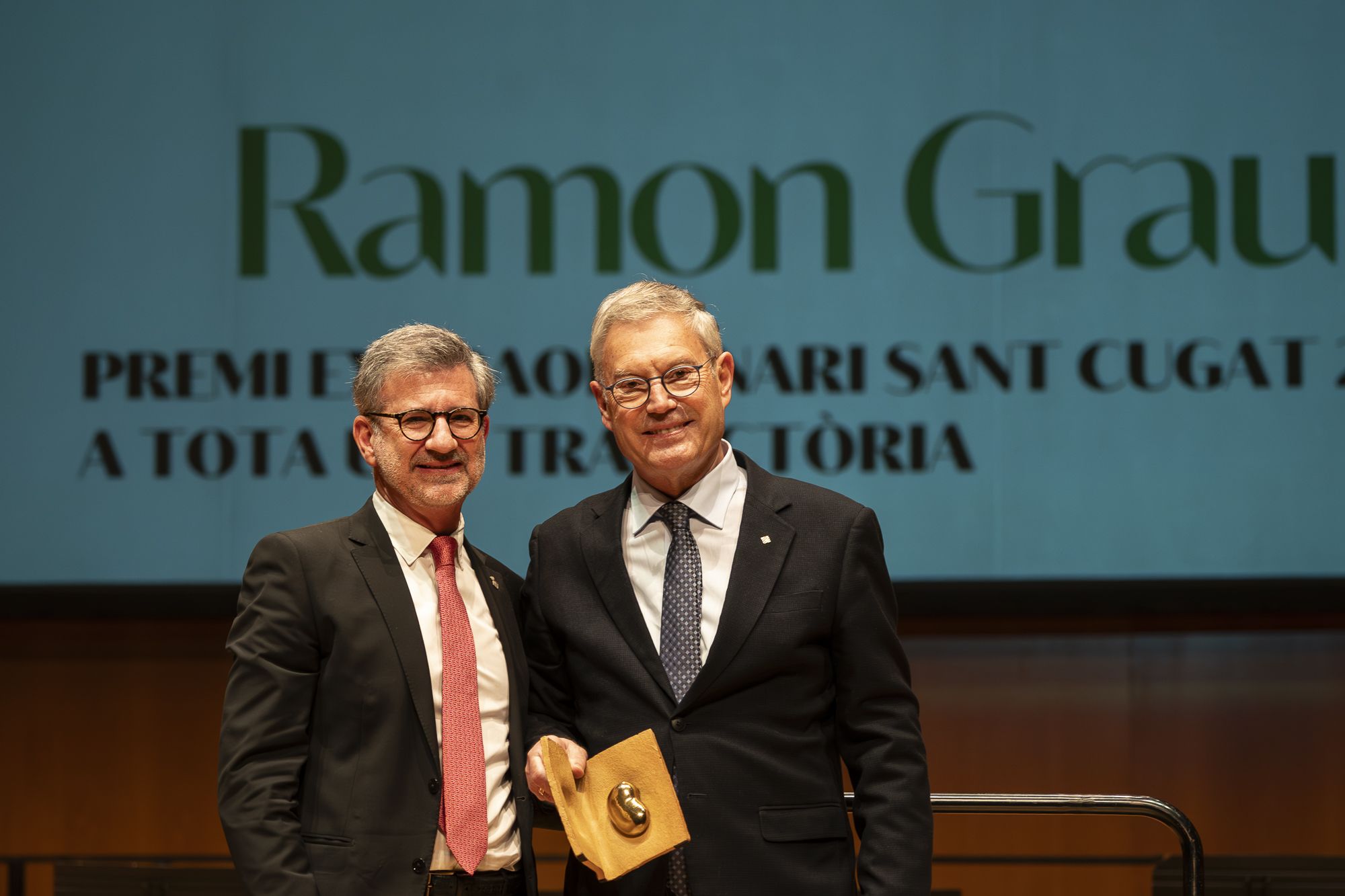 Premis Sant Cugat de l'any 2025. FOTO: Mireia Comas (TOT Sant Cugat)