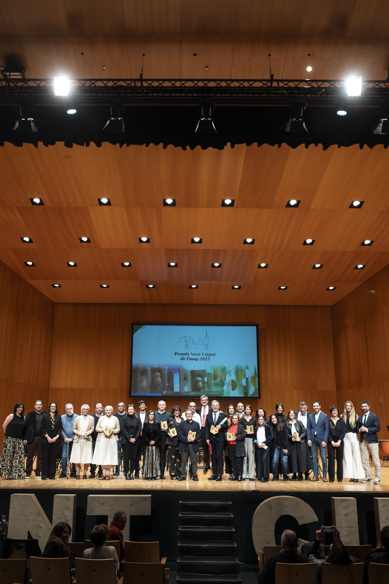 Premis Sant Cugat de l'any 2025. FOTO: Mireia Comas (TOT Sant Cugat)