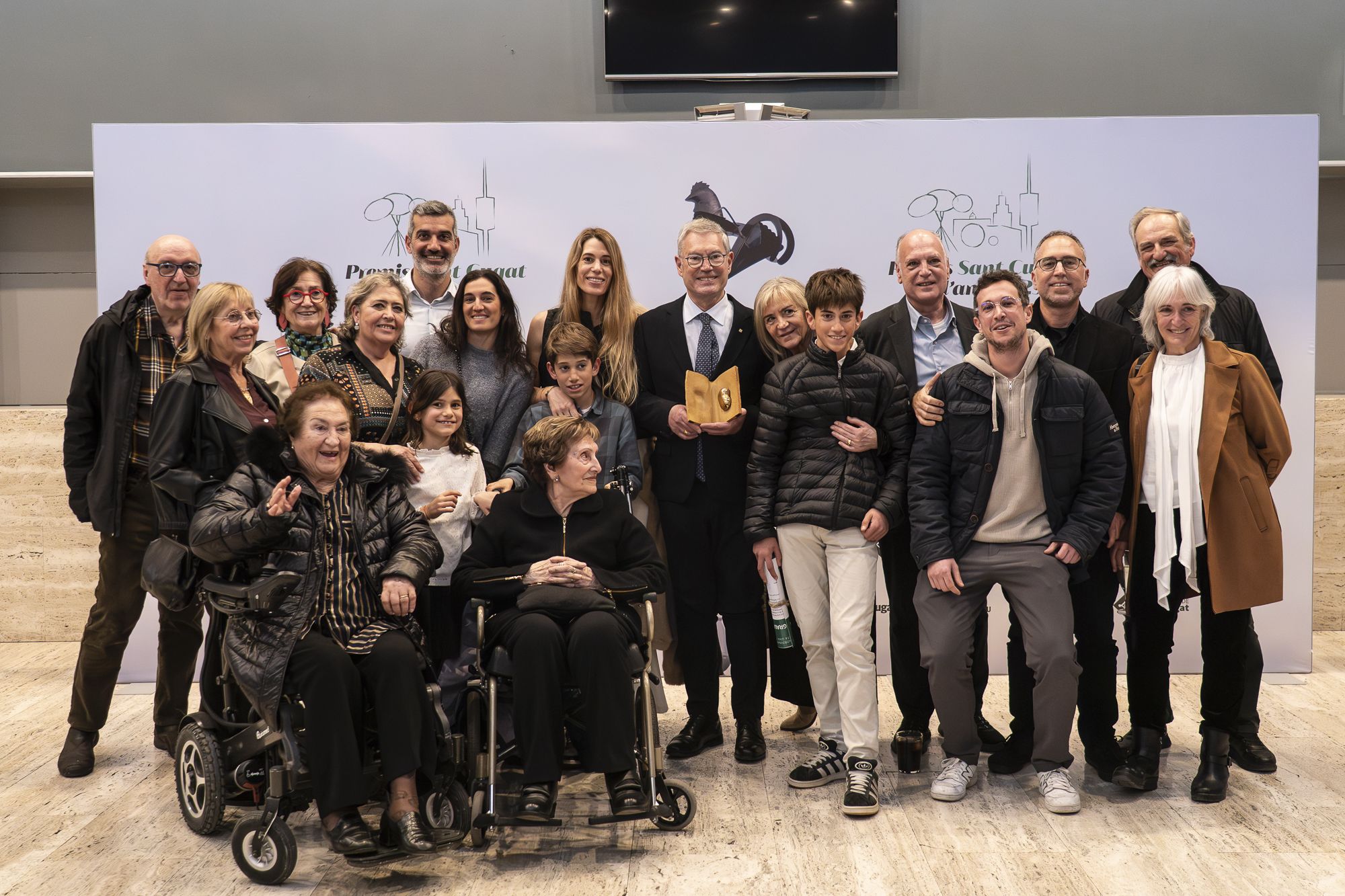 Premis Sant Cugat de l'any 2025. FOTO: Mireia Comas (TOT Sant Cugat)