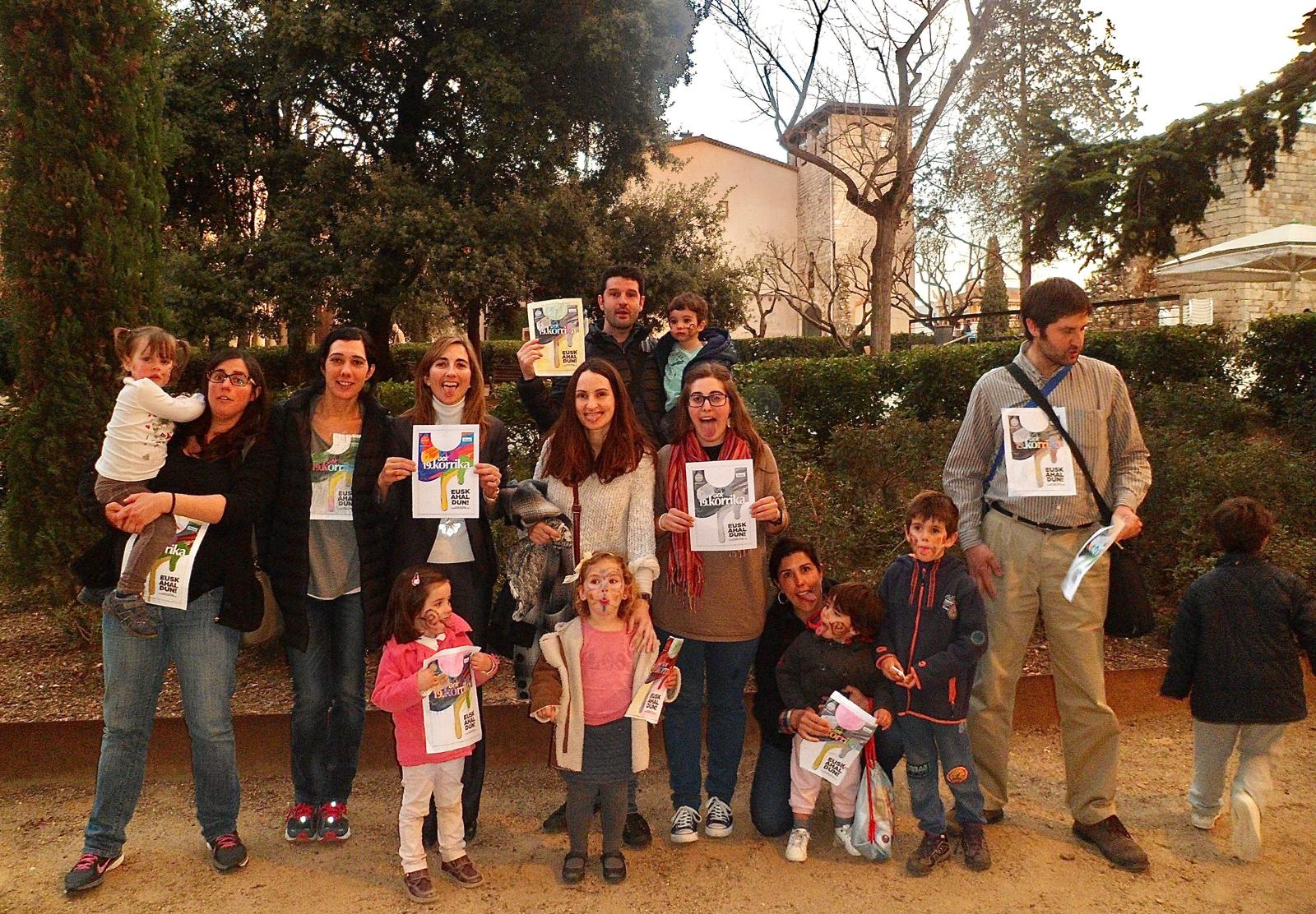 Gure Txokoa: la criança en euskera a Sant Cugat. Korrika. FOTO: Cedida