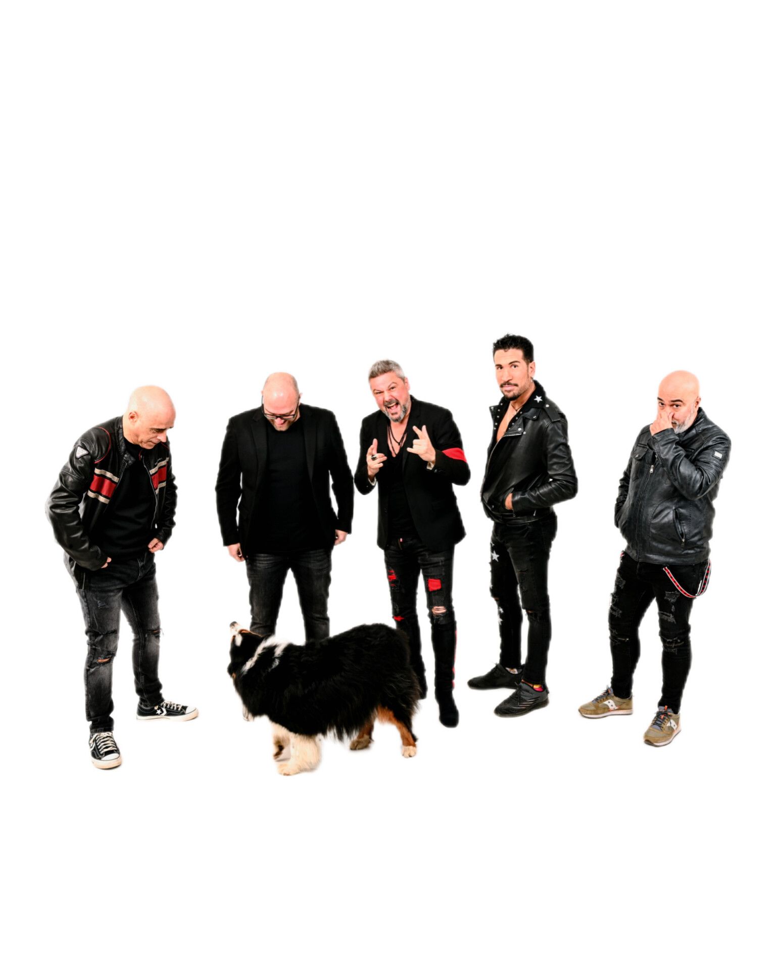 Els integrants del grup Los 80 Principales. FOTO: Cedida