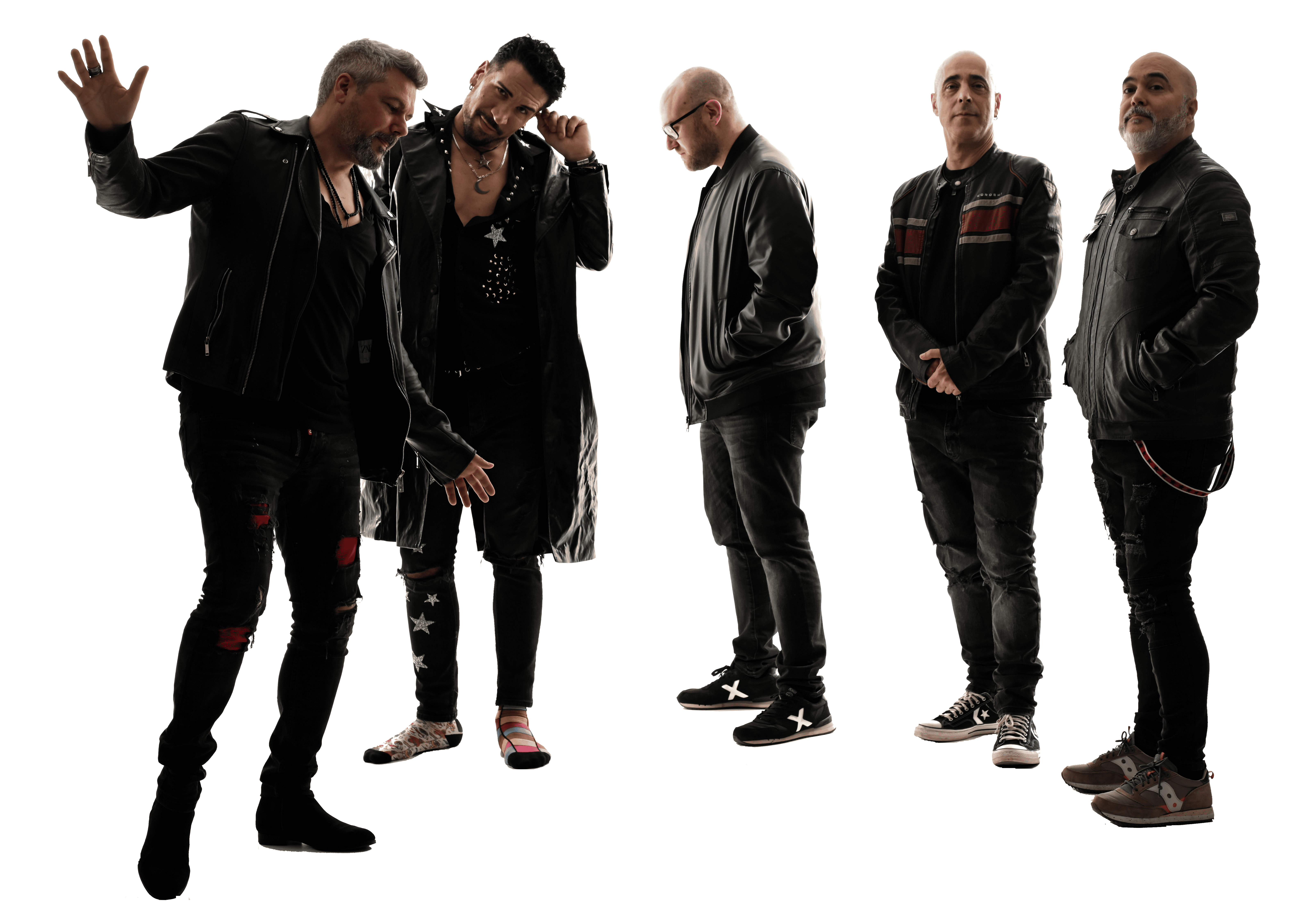 Els integrants del grup Los 80 Principales. FOTO: Cedida