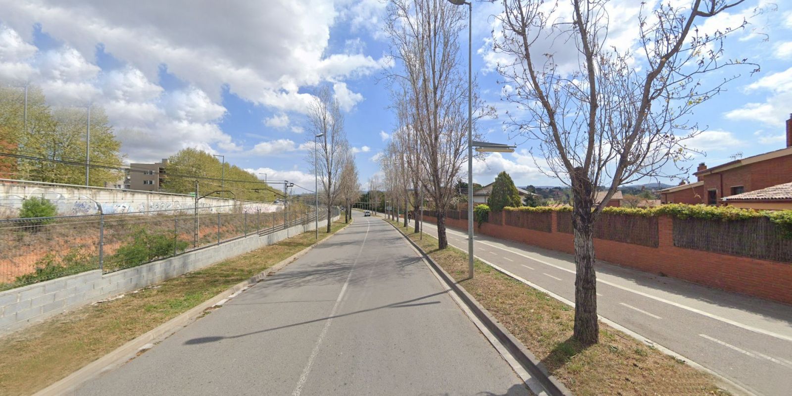 L’avinguda de Montserrat Roig, un carrer amb nom de dona. FOTO: Google Maps