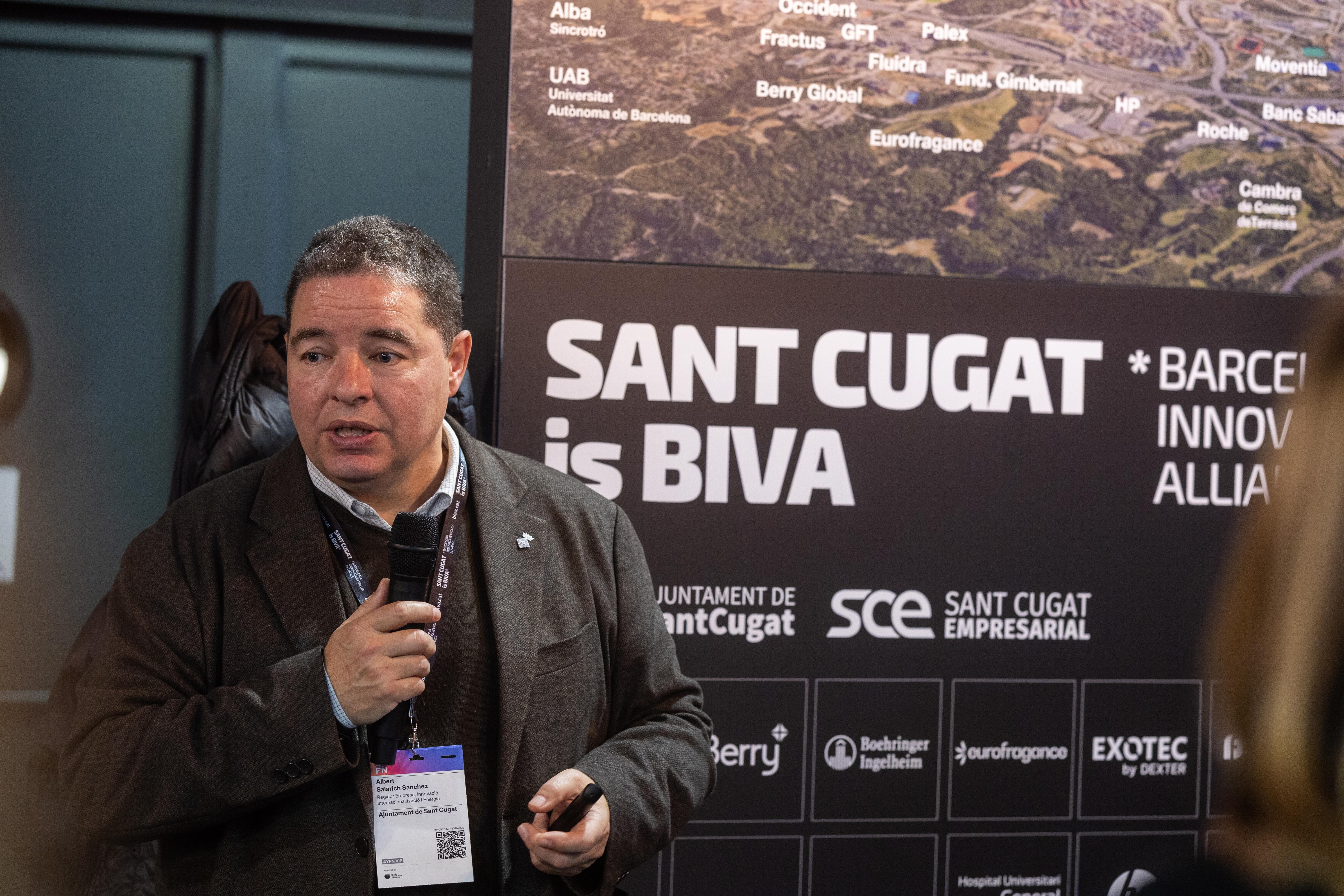 Salarich és regidor de Junts. FOTO: Ajuntament