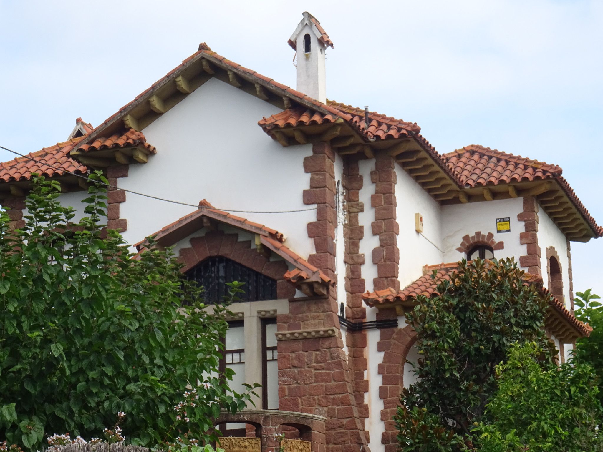 Part superior de la Casa Xocolata a Valldoreix. FOTO: Cedida