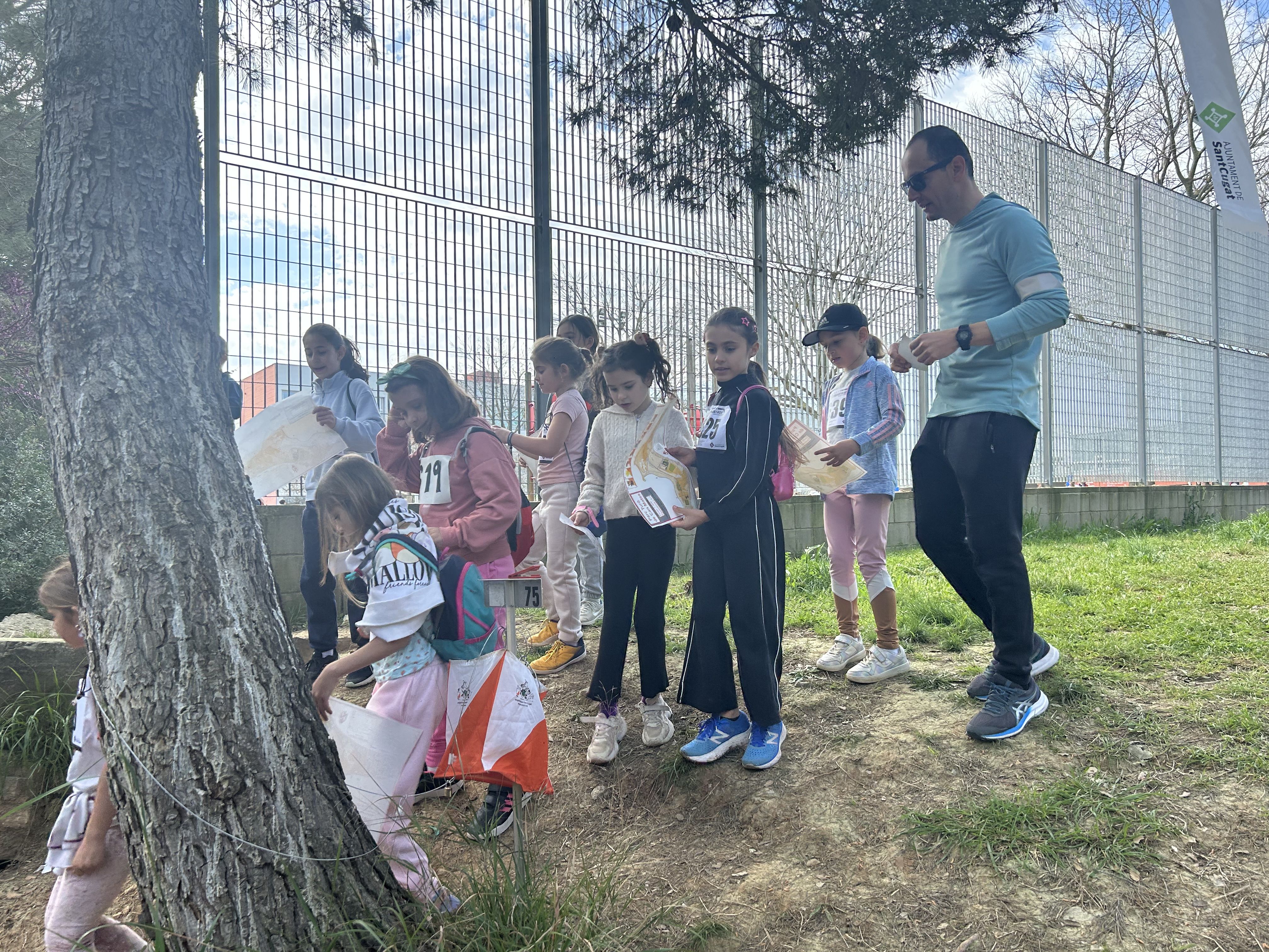 Éxit de participació en la 26a Cursa d'Orientació Escolar de Sant Cugat FOTO: Elvira Gallardo (TOT Sant Cugat)