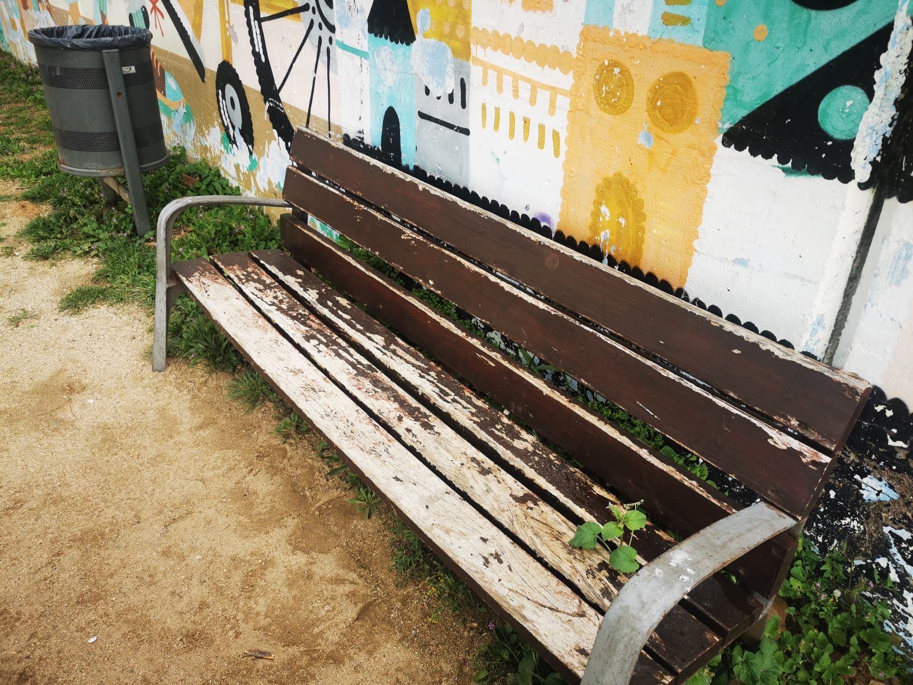 Abandonament dels Jardins del Vallès  FOTO: Cedida