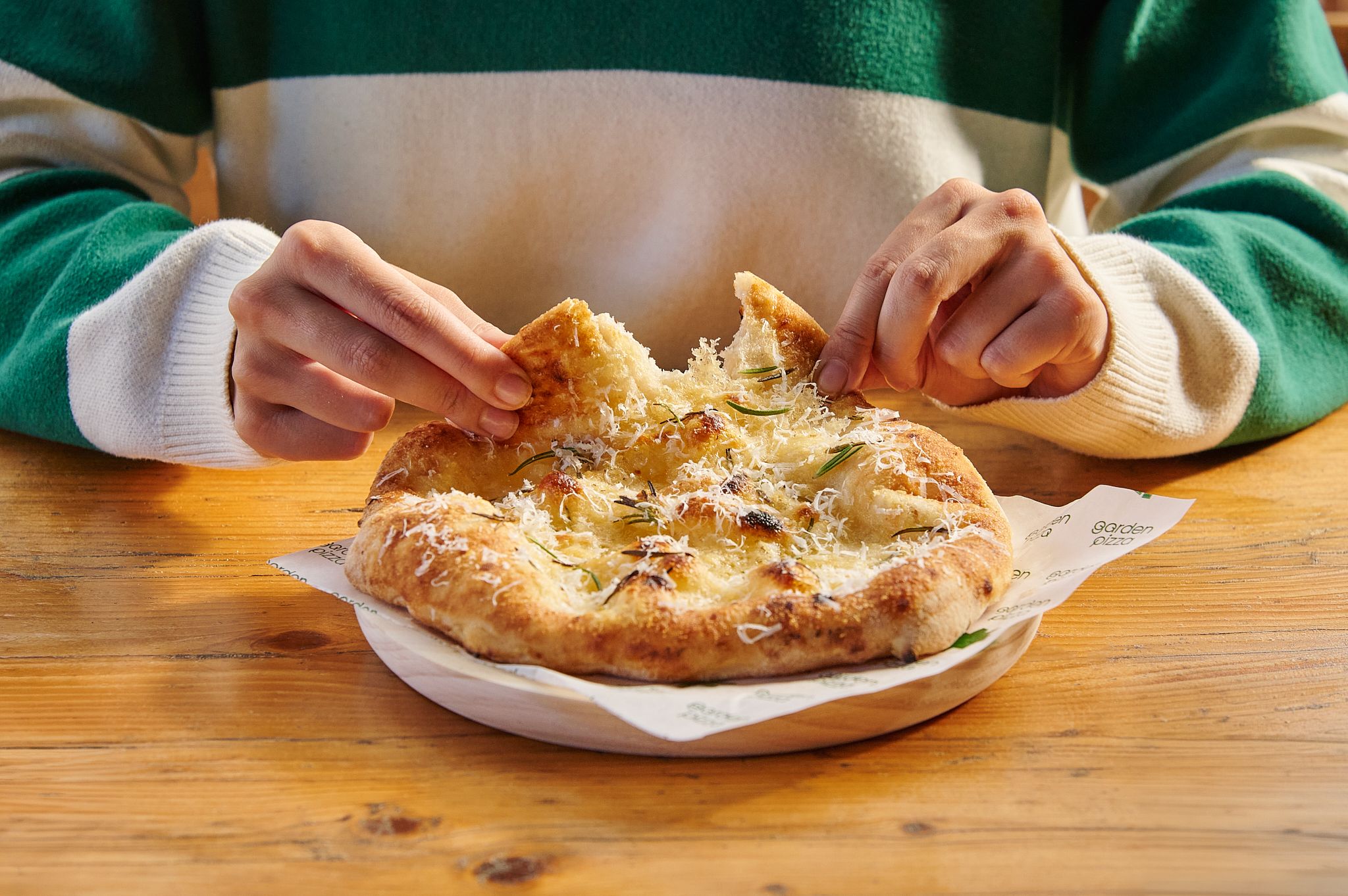 Garden Pizza de Sant Cugat, guardonat amb el premi a Millor Concepte als Hore Awards 2026. FOTO: Garden Pizza