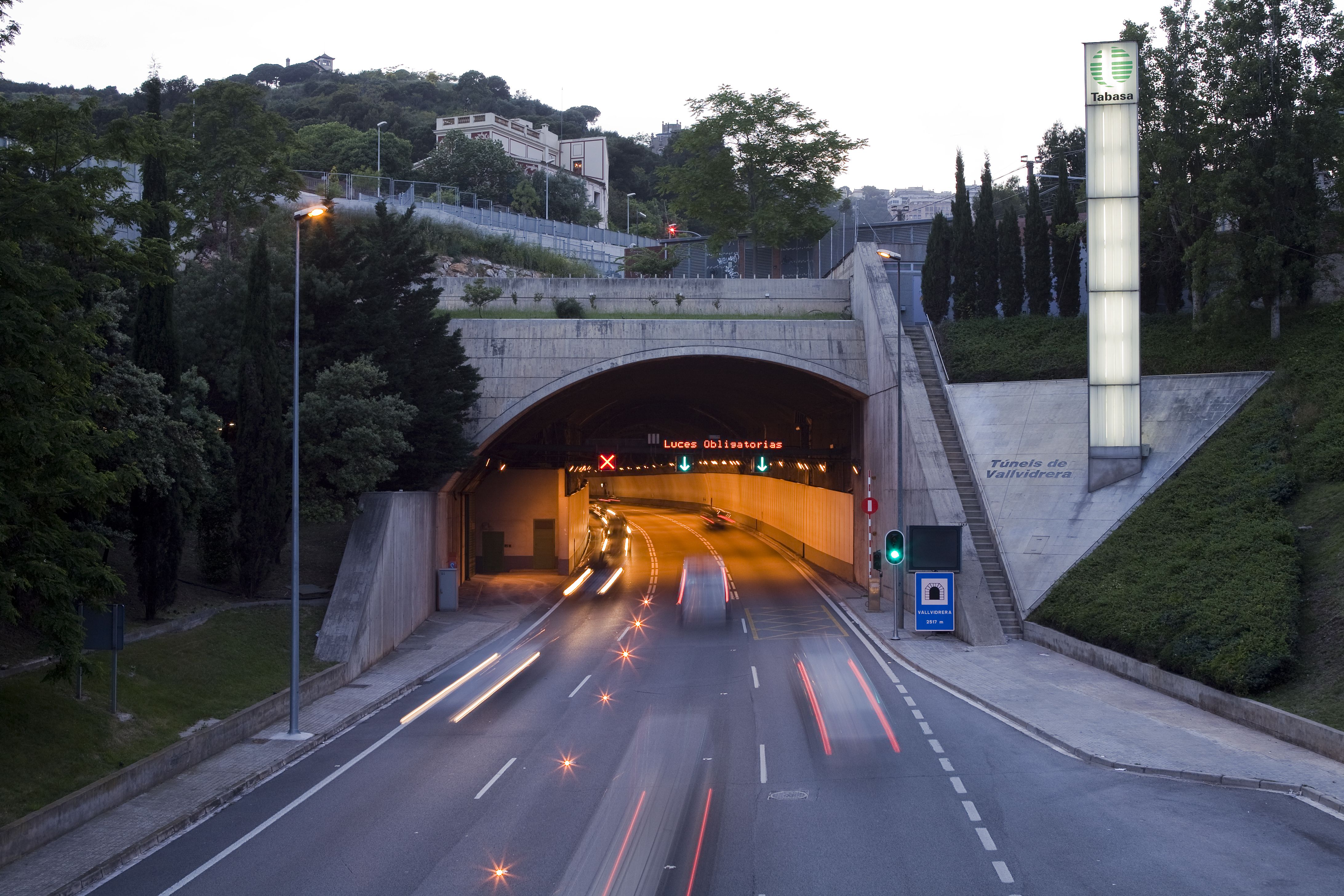Les millores implantades als túnels de Vallvidrera s'emmarquen a l'estratègia de sostenibilitat del grup Abertis. FOTO: Cedida
