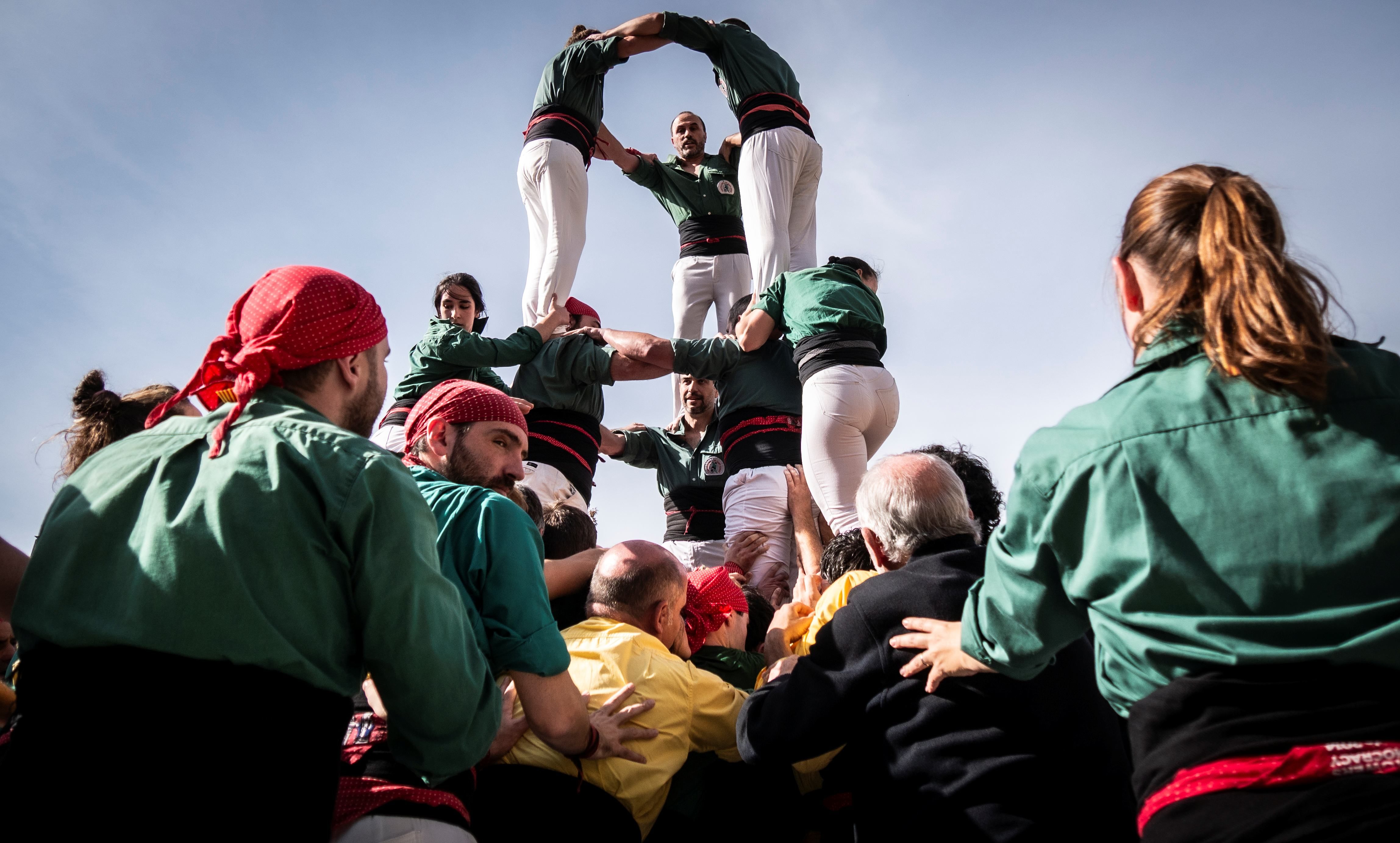 Castellers de Sant Cugat FOTO: Cedida