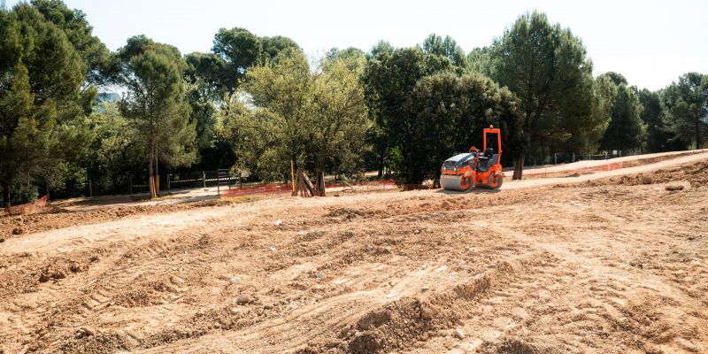 Comencen els treballs per renaturalitzar part del bosc de Vollpelleres. FOTO: Ajuntament
