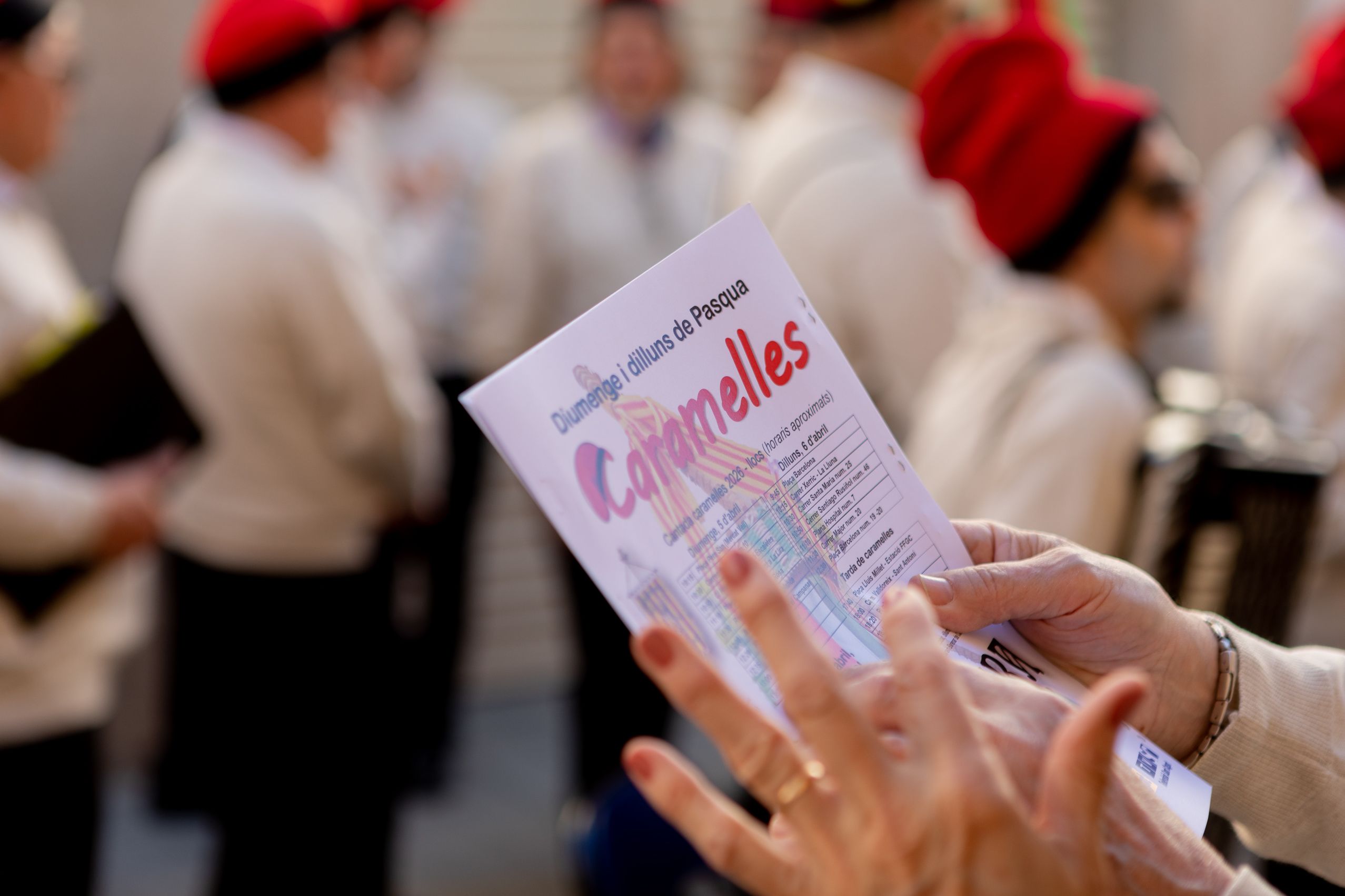 Caramelles de Diumenge de Pasqua. FOTO: Joana Arribas