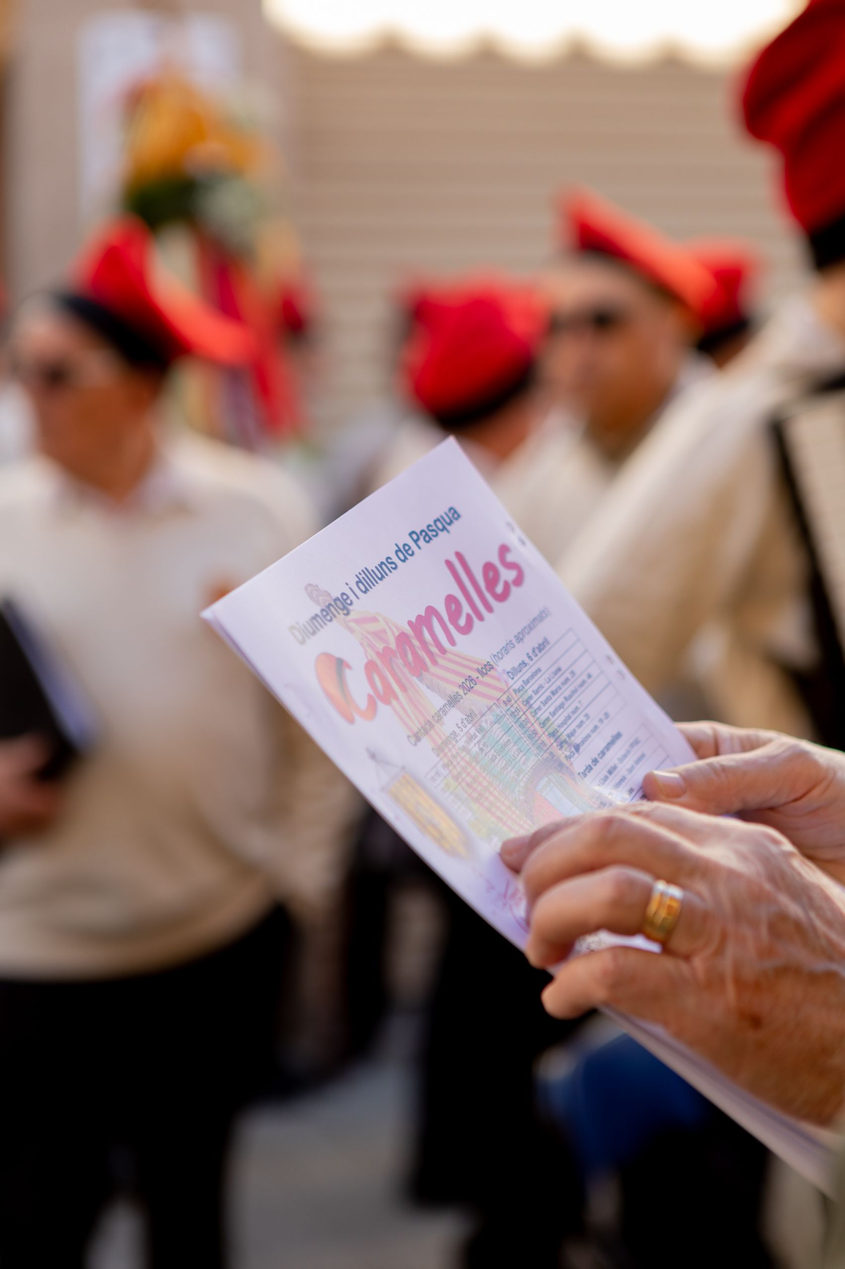 Caramelles de Diumenge de Pasqua. FOTO: Joana Arribas