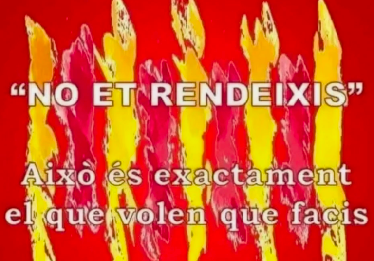 Indignació i esperança. FOTO: Cedida