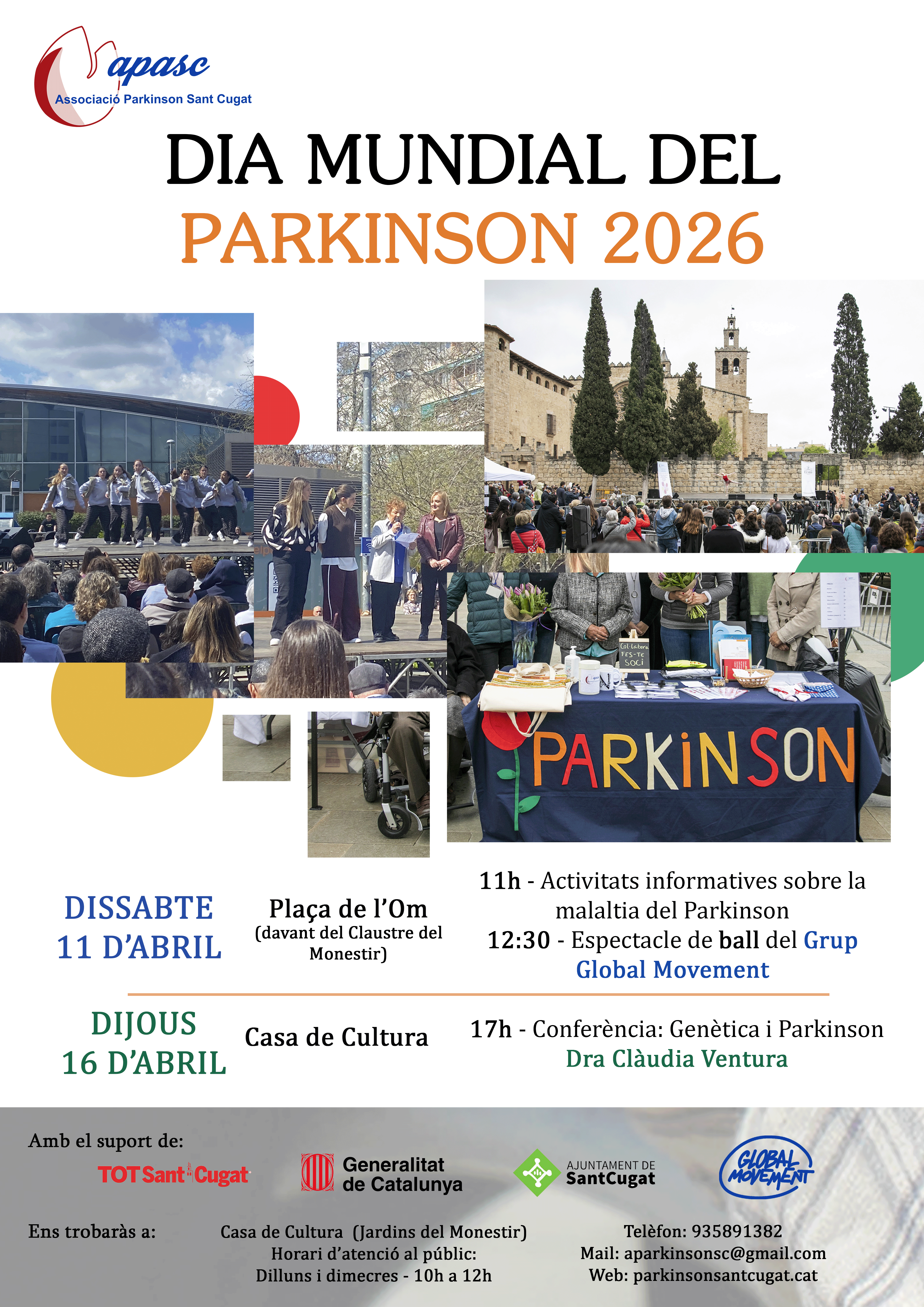 Dia Mundial del Parkinson. FOTO: Cedida