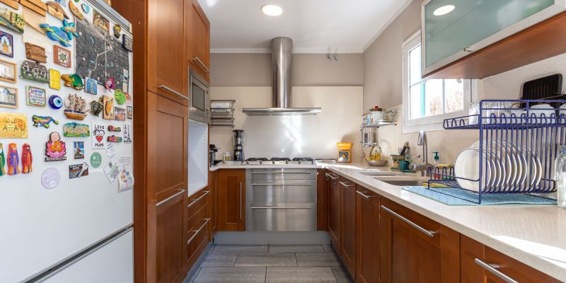 Cuina de l'habitatge a la Floresta disponible a Amat immobiliaris. FOTO: Cedida 