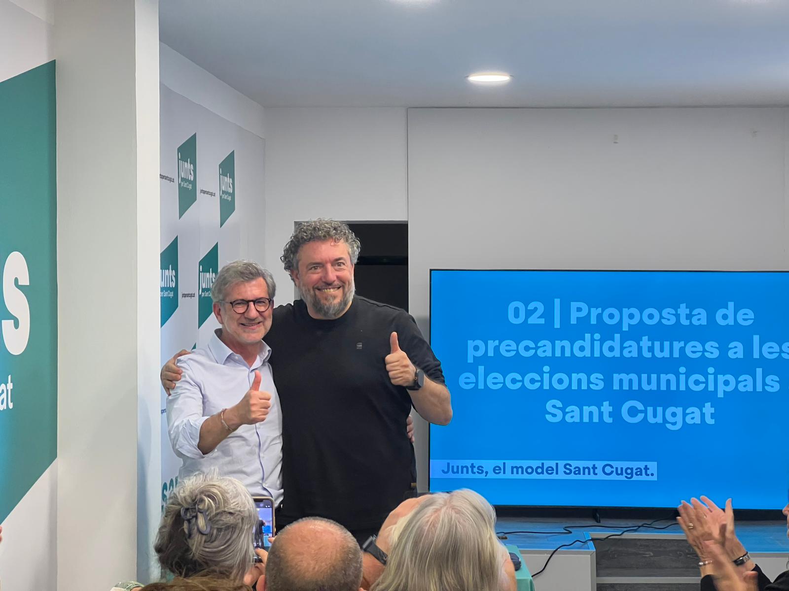 Vallés i Xavier Vendrell, el candidat a president de l'EMD FOTO: Cedida