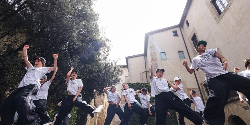 Sant Cugat es mou per visibilitzar el Dia Mundial del Parkinson. FOTO: Ajuntament