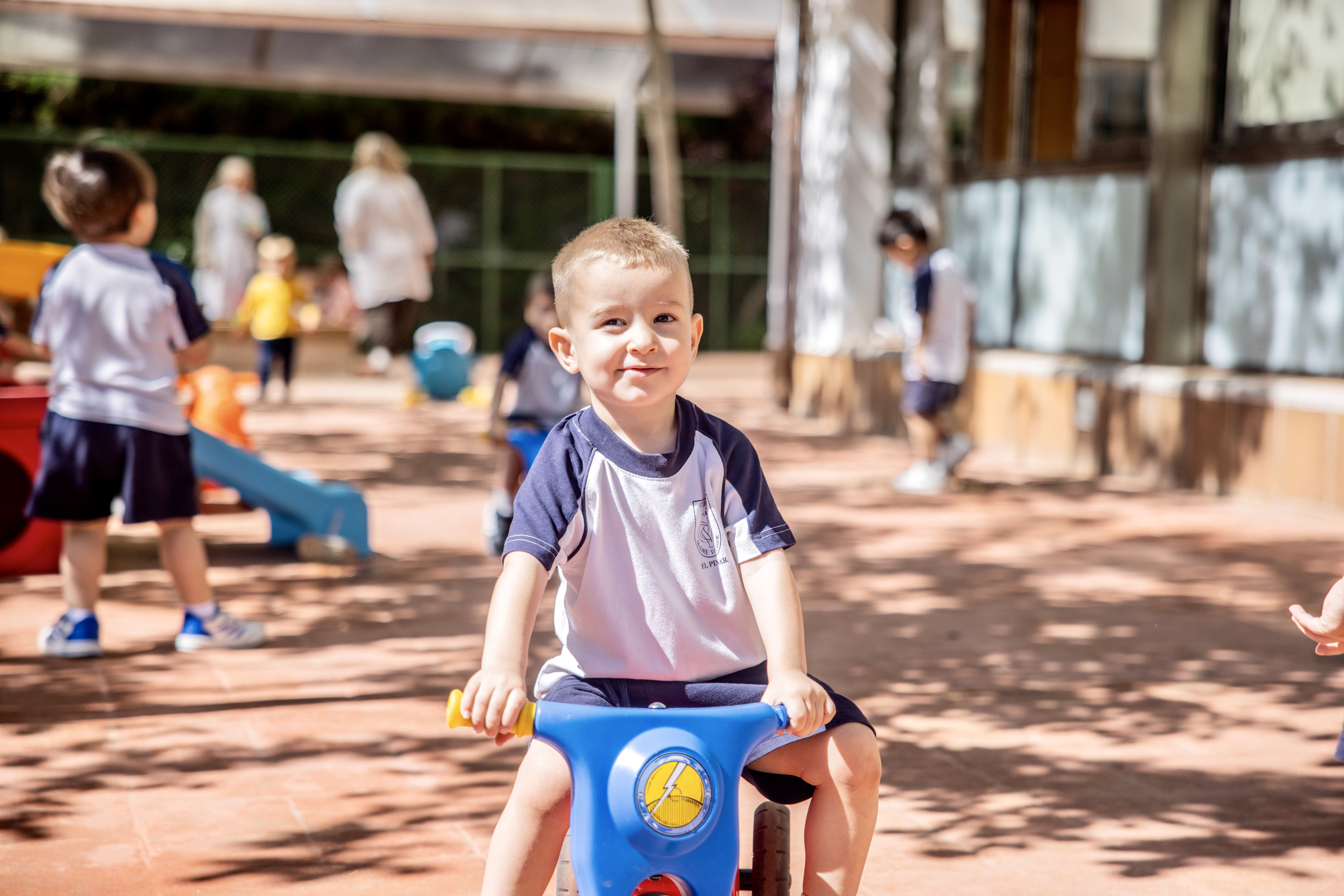 A la llar d’infants del Col·legi El Pinar de Nuestra Señora, es treballa per afavorir el creixement físic, emocional, social i cognitiu dels més petits. FOTO: Cedida
