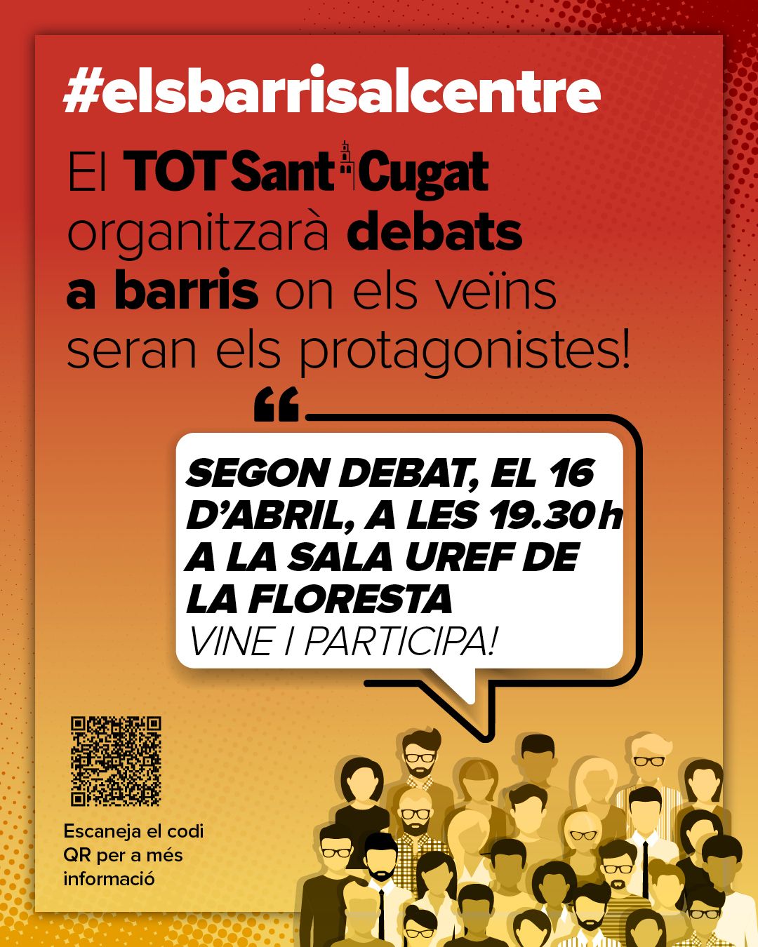 'Els barris al centre' del TOT continua a la Floresta