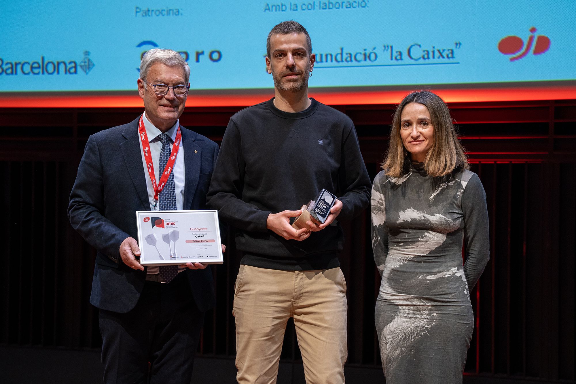 ‘Pallars Digital’ guanya la categoria En Català del Premi Internacional AMIC. FOTO: Cedida