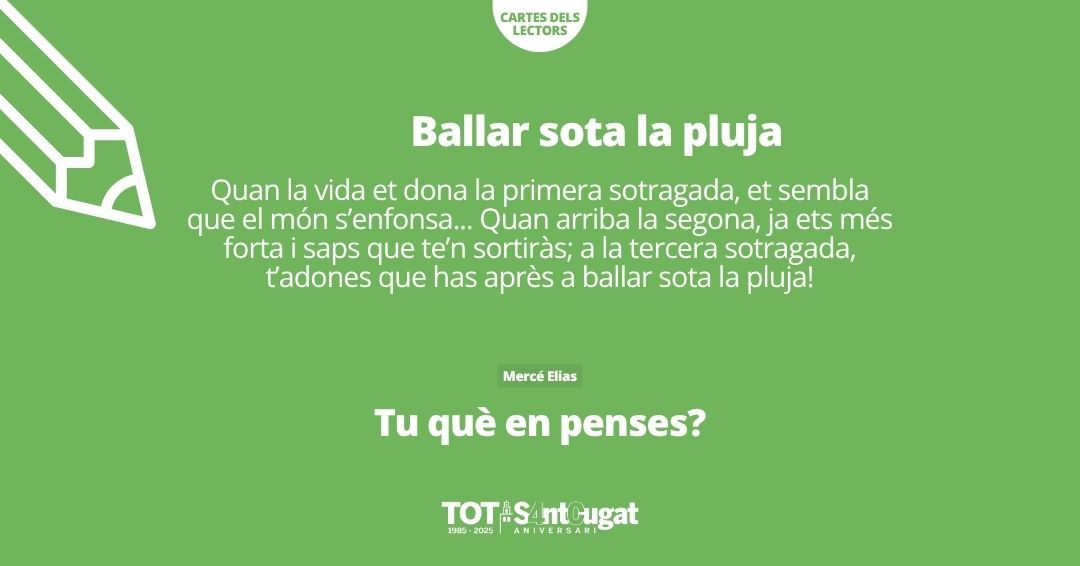 Cartes dels Lectors   TOT Sant Cugat   Històries Instagram