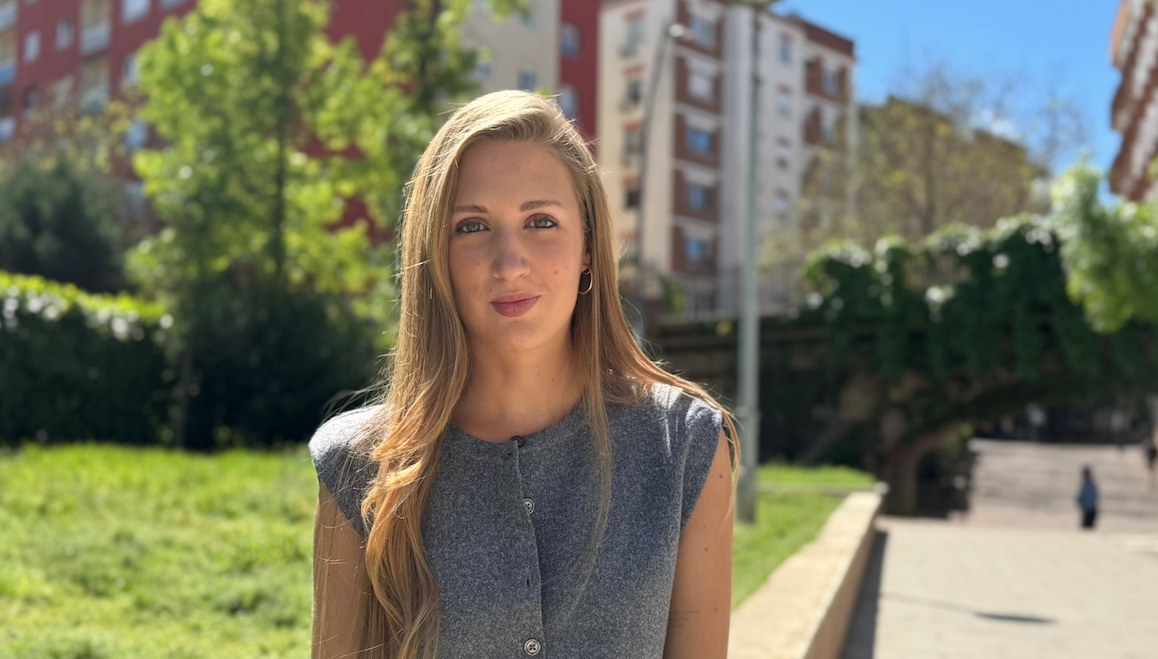Maria Tikas és periodista esportiva a 'SPORT'. FOTO: TOT Sant Cugat