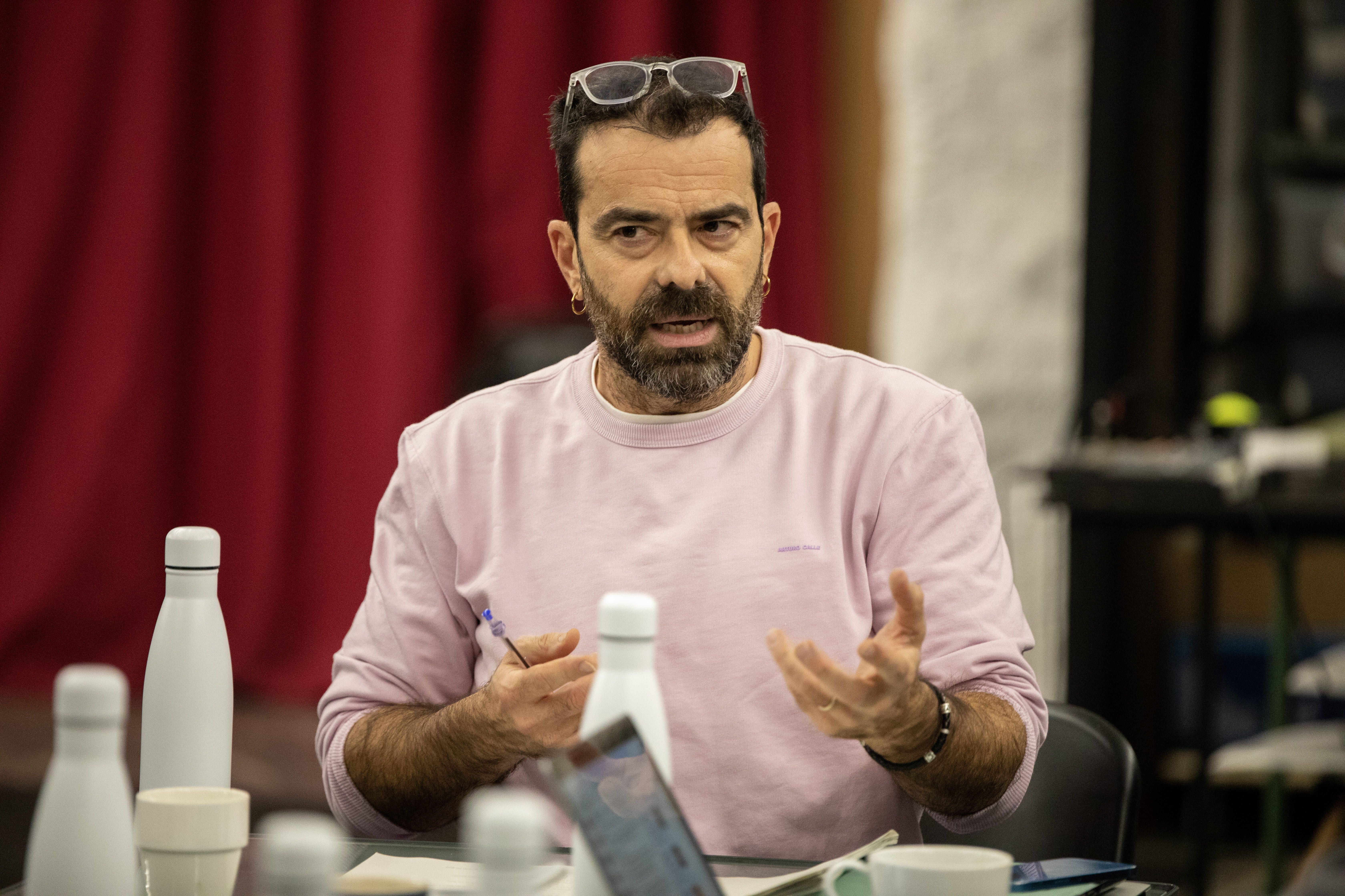 David Selvas, actor i director teatral. FOTO: Marc Mampel