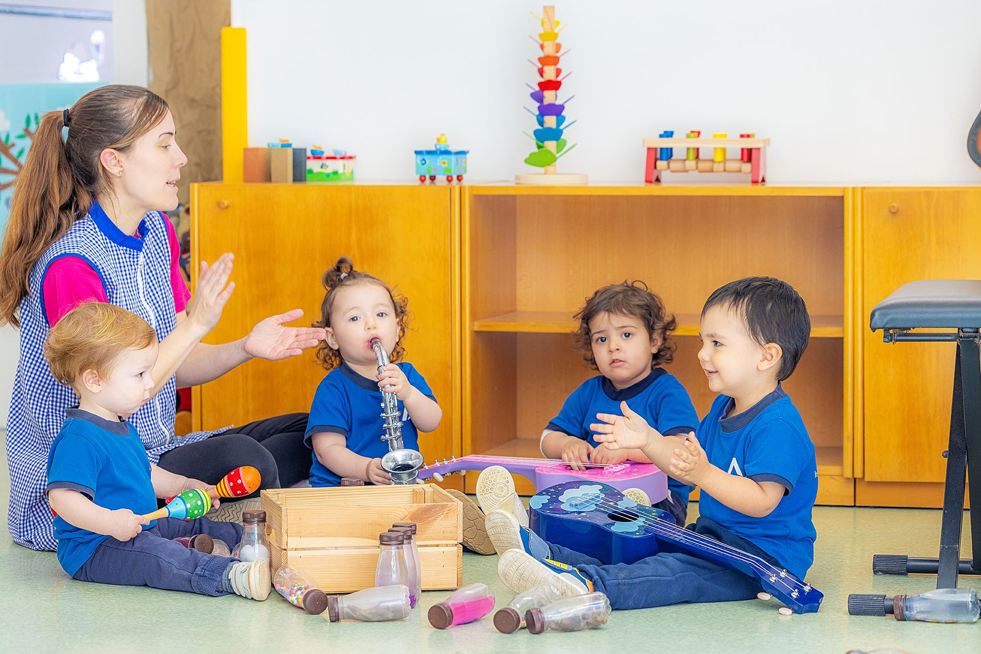 El projecte educatiu d'Agora Pipo Infant School és de qualitat. FOTO: Cedida
