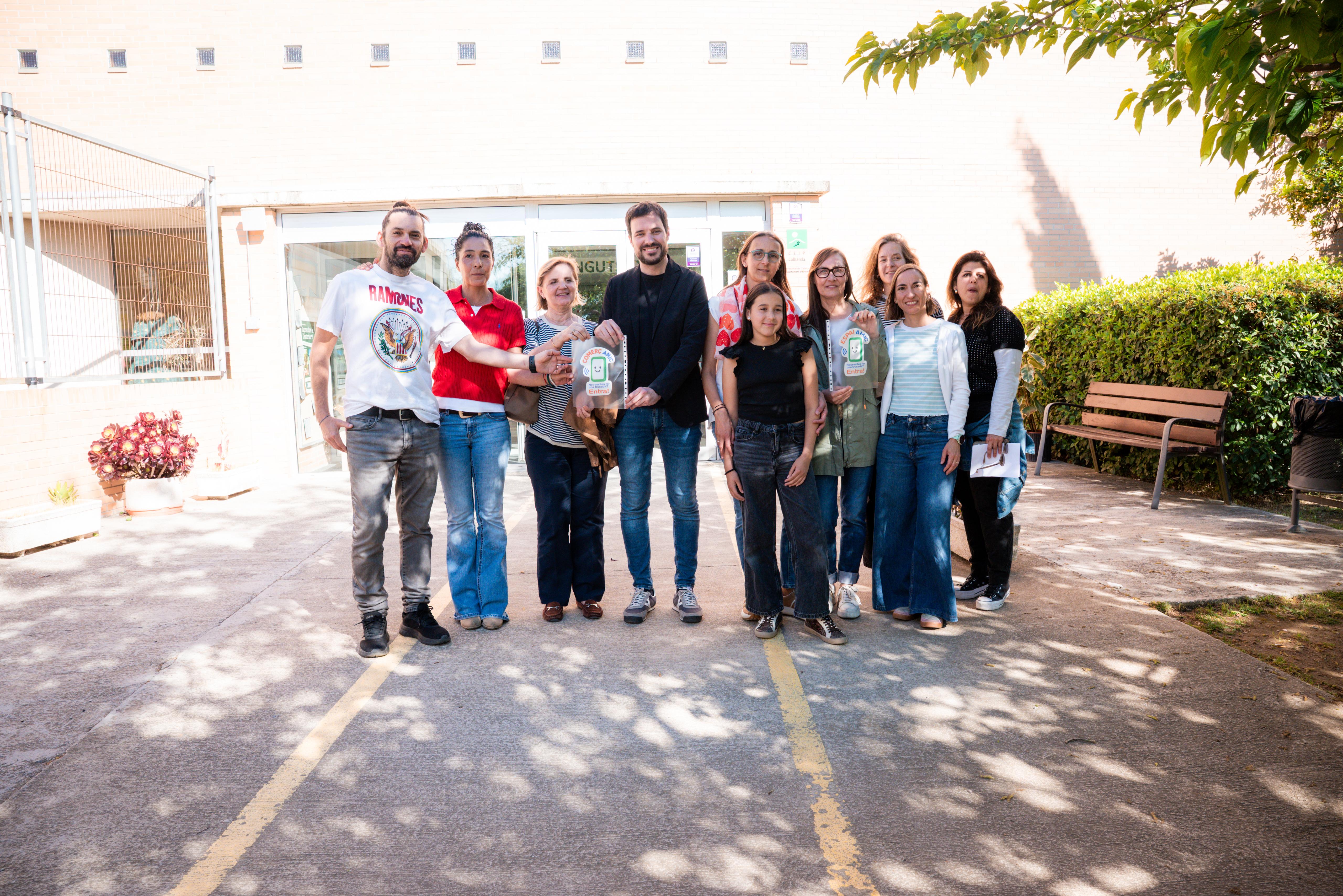 Presentació del projecte "Comerç Amic". FOTO: Ajuntament