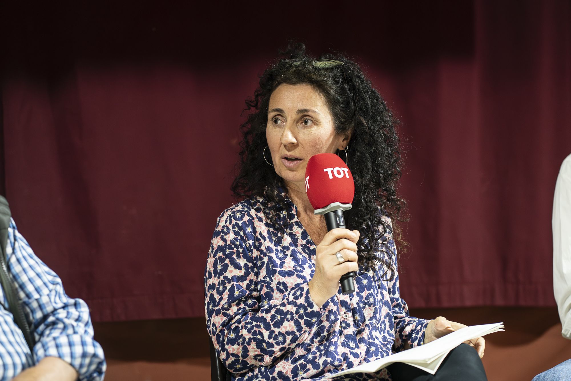 Debat a la Floresta del cicle 'Els barris al centre'. FOTO: Mireia Comas TOT Sant Cugat