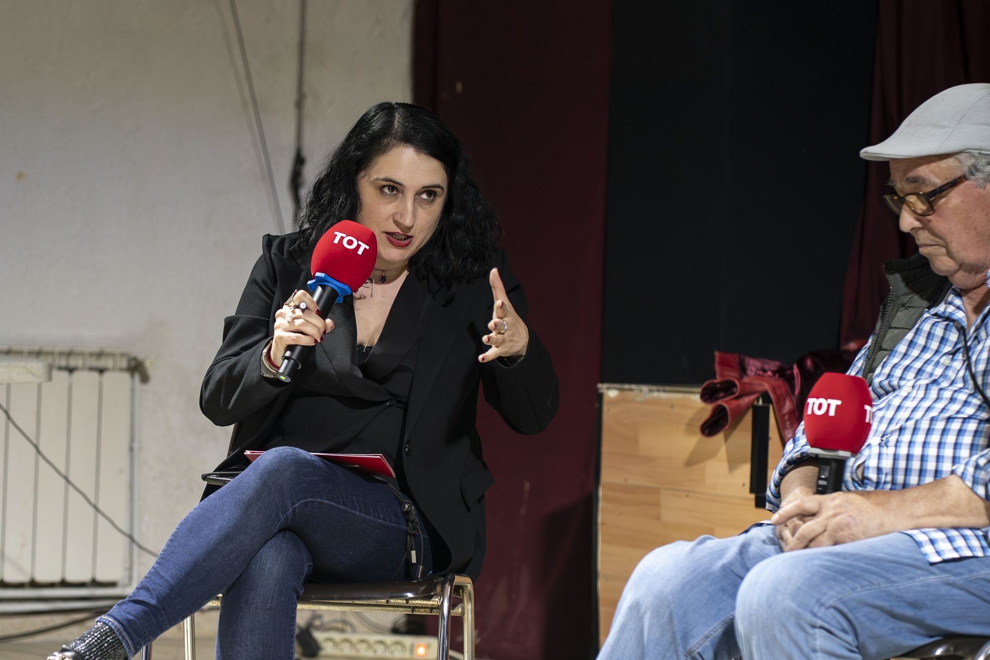 Debat a la Floresta del cicle 'Els barris al centre'. FOTO: Mireia Comas TOT Sant Cugat