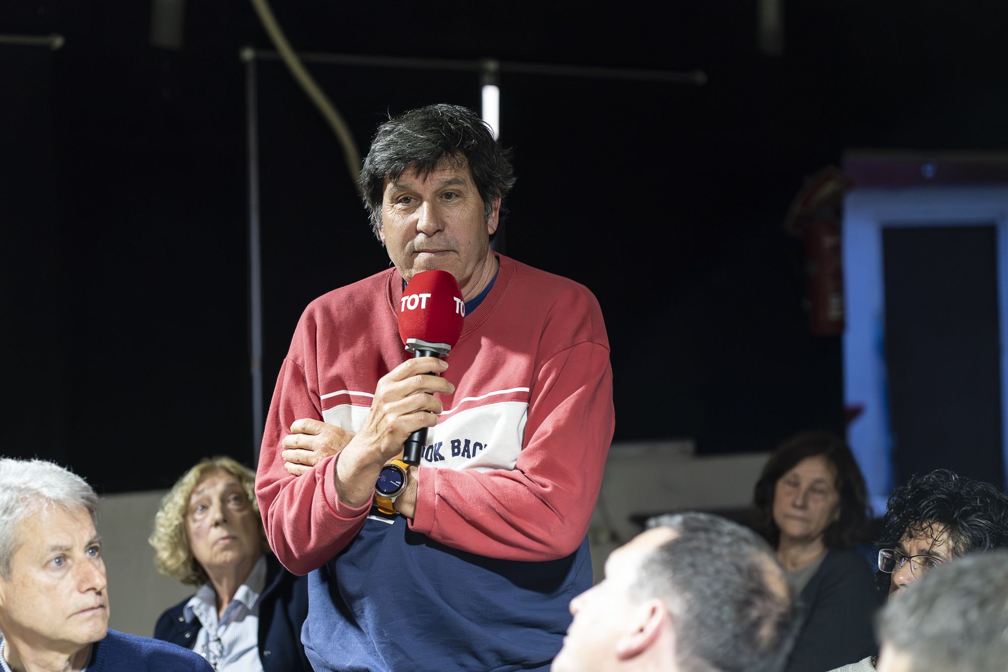 Debat a la Floresta del cicle 'Els barris al centre'. FOTO: Mireia Comas TOT Sant Cugat