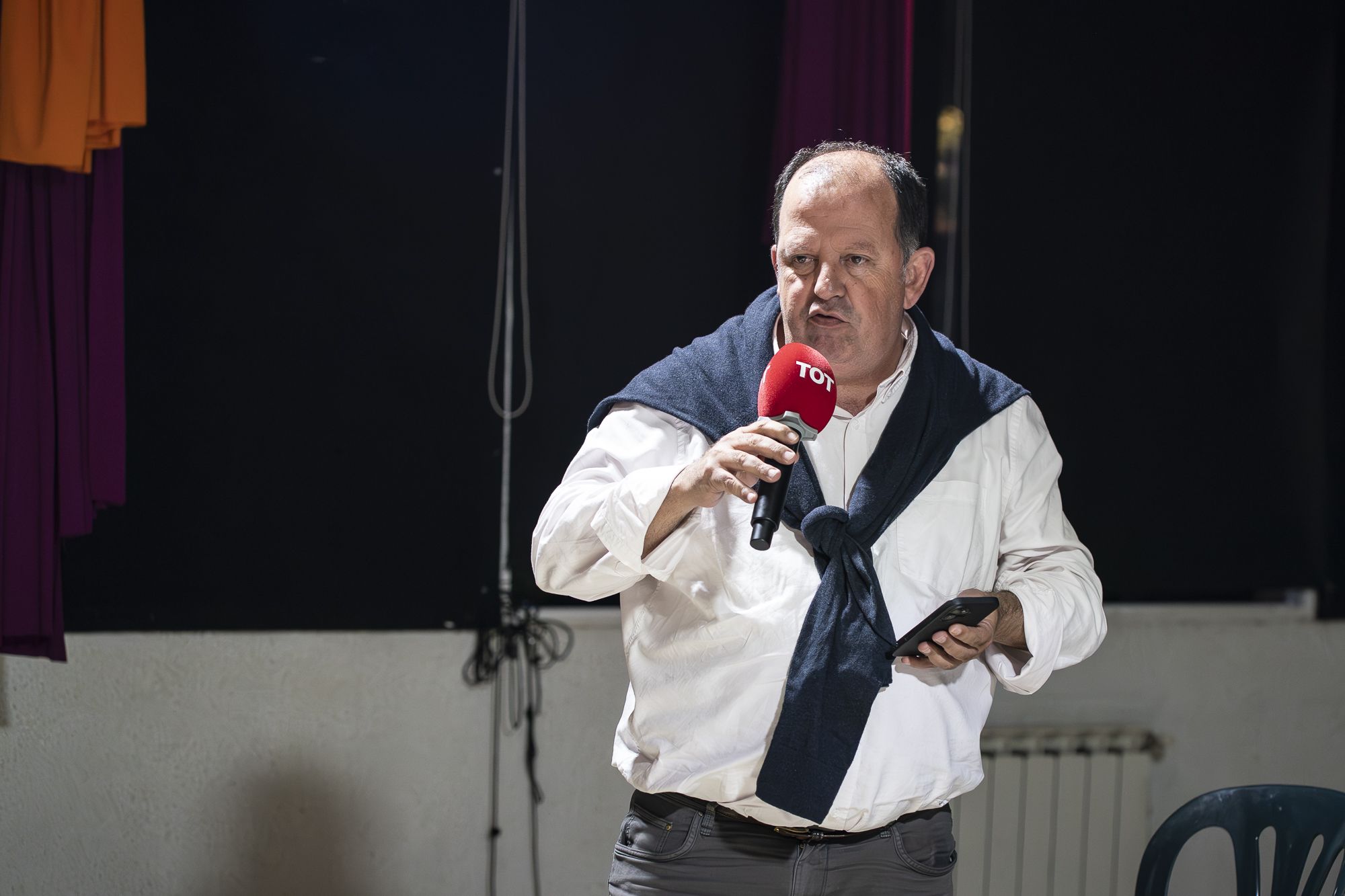 Debat a la Floresta del cicle 'Els barris al centre'. FOTO: Mireia Comas TOT Sant Cugat