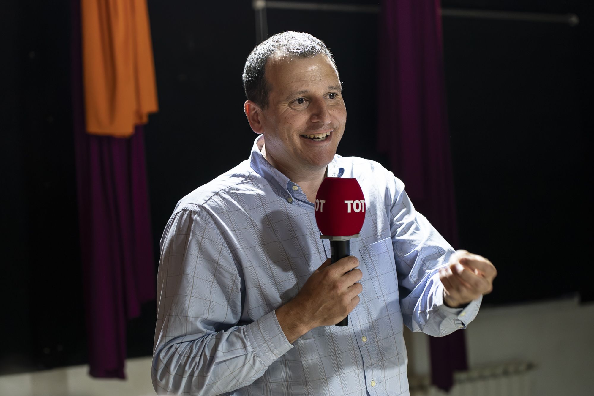 Debat a la Floresta del cicle 'Els barris al centre'. FOTO: Mireia Comas TOT Sant Cugat