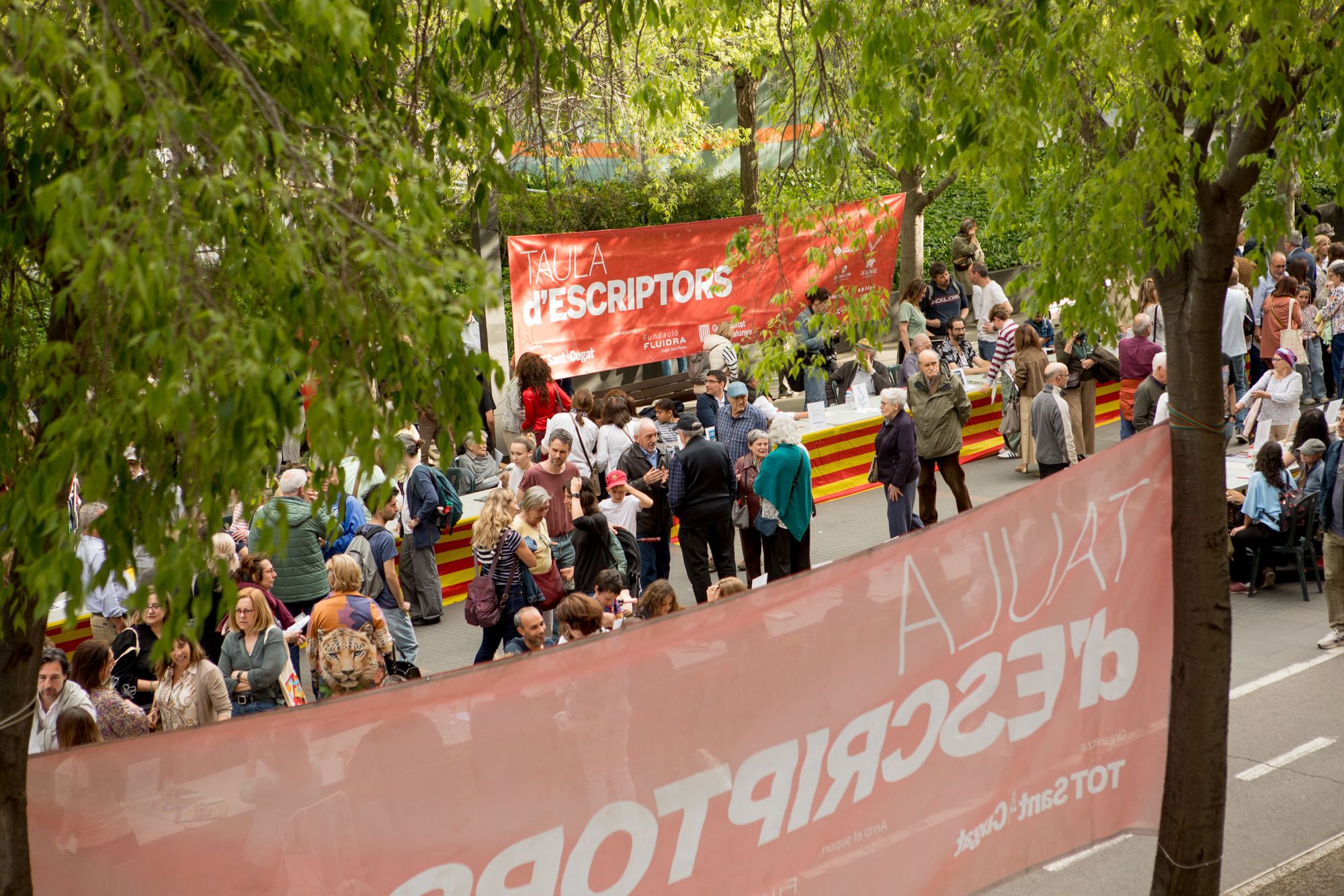 Una nova edició de la Taula d'Escriptors FOTO: Joana Arribas (TOT Sant Cugat) 