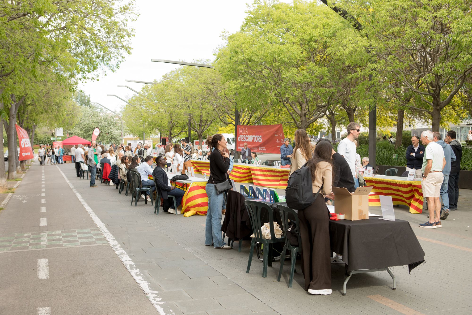 Una nova edició de la Taula d'Escriptors FOTO: Joana Arribas (TOT Sant Cugat) 