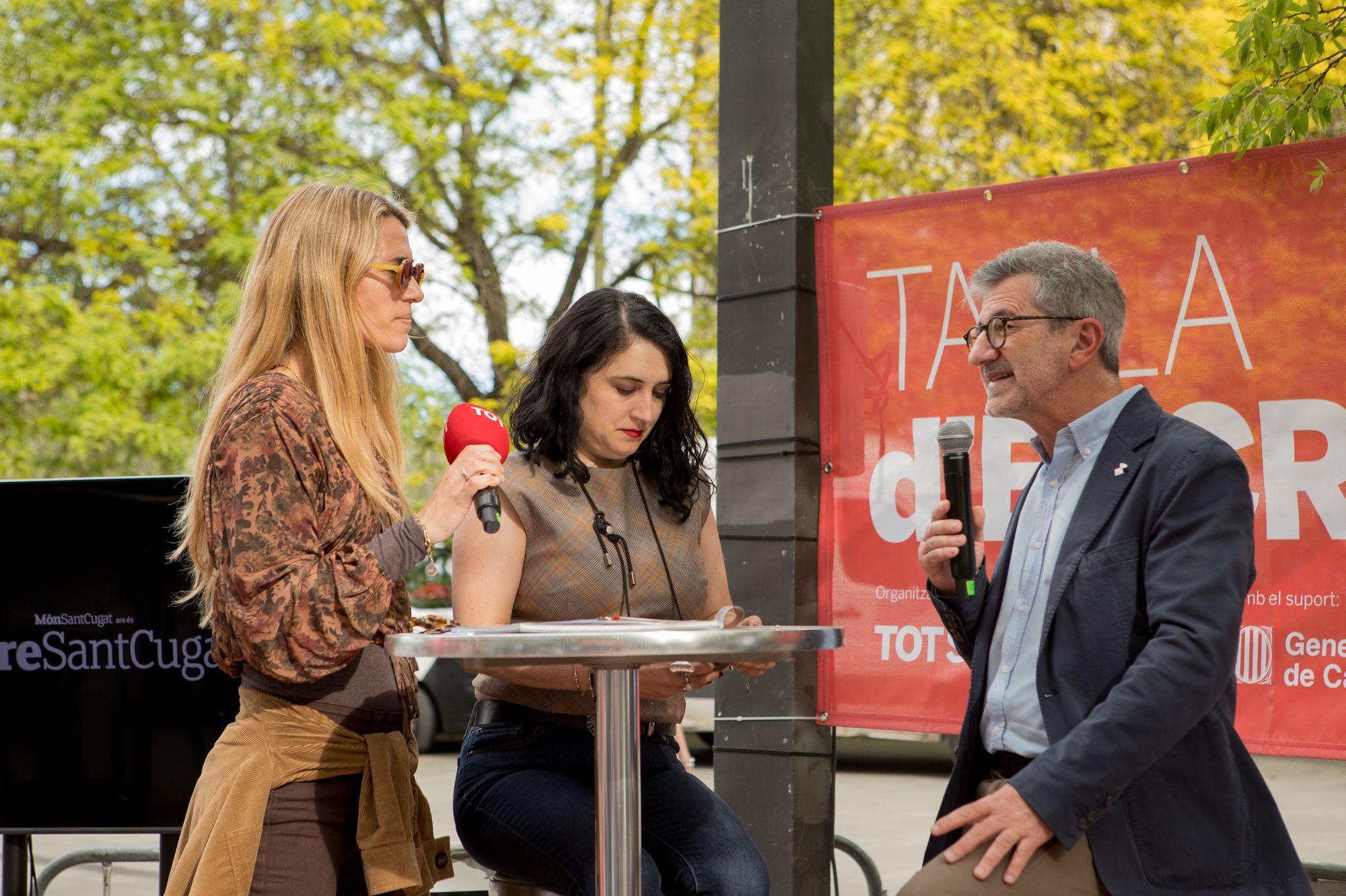 Una nova edició de la Taula d'Escriptors FOTO: Joana Arribas (TOT Sant Cugat) 