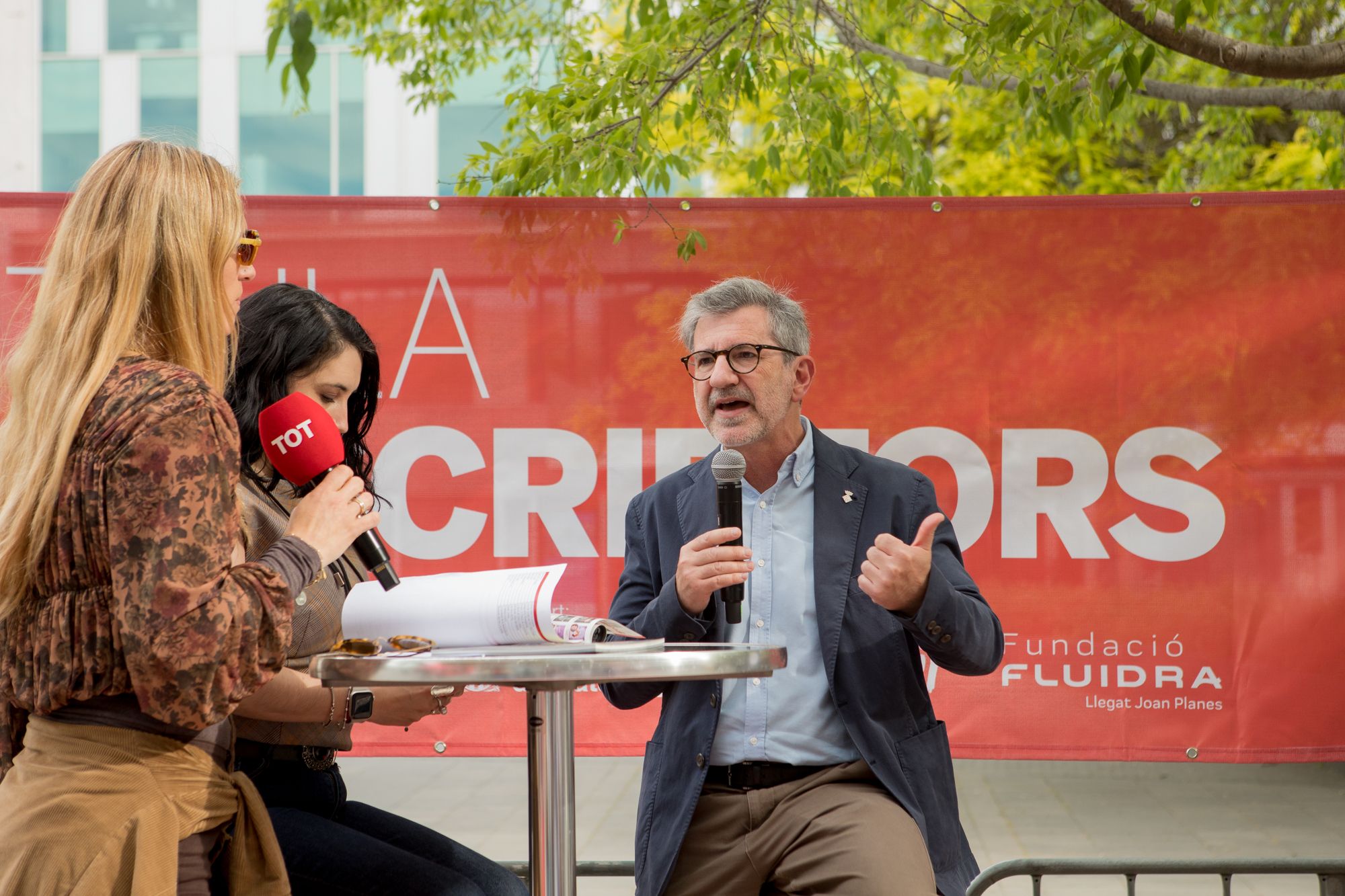 Una nova edició de la Taula d'Escriptors FOTO: Joana Arribas (TOT Sant Cugat) 
