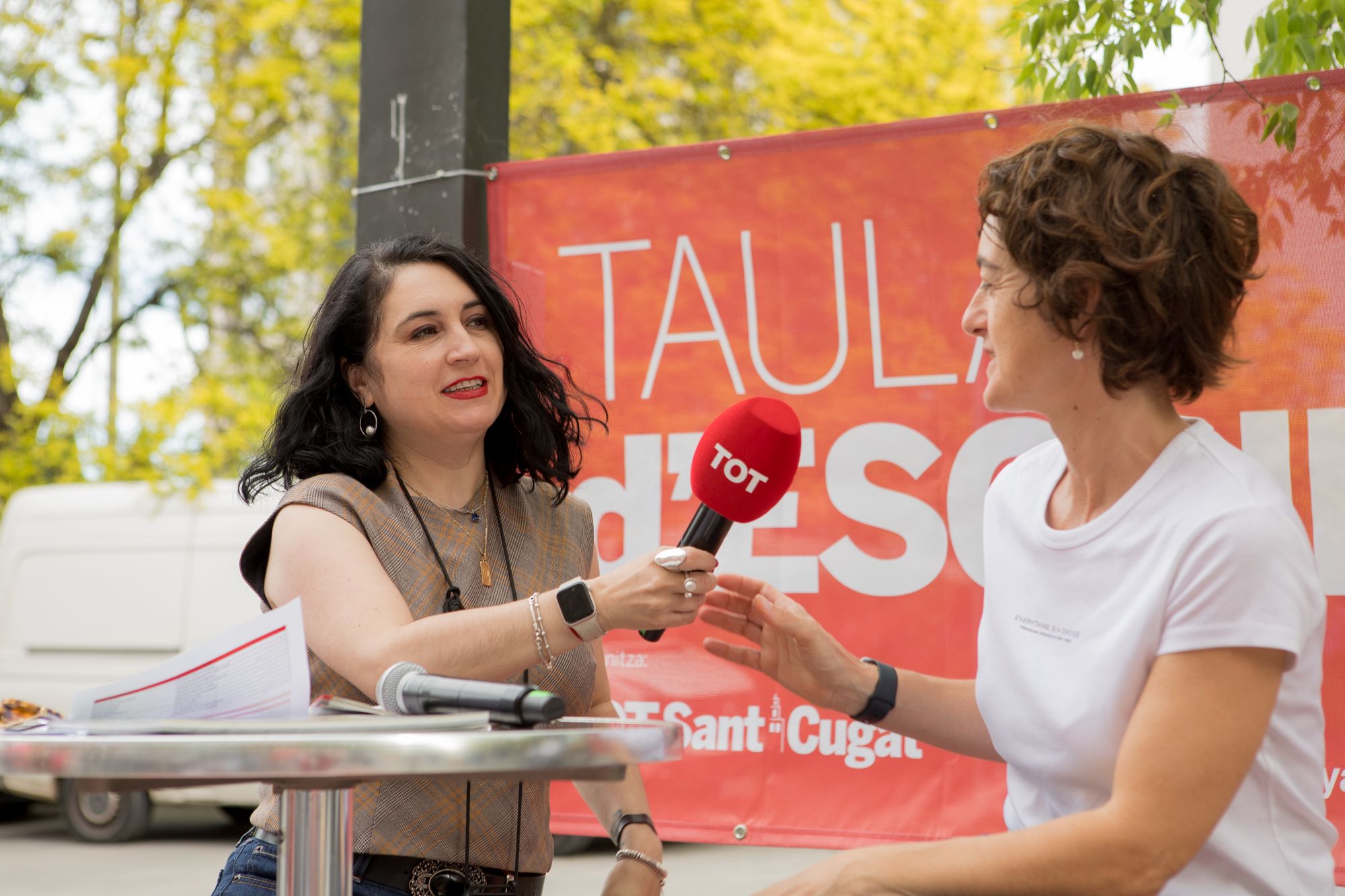 Una nova edició de la Taula d'Escriptors FOTO: Joana Arribas (TOT Sant Cugat) 