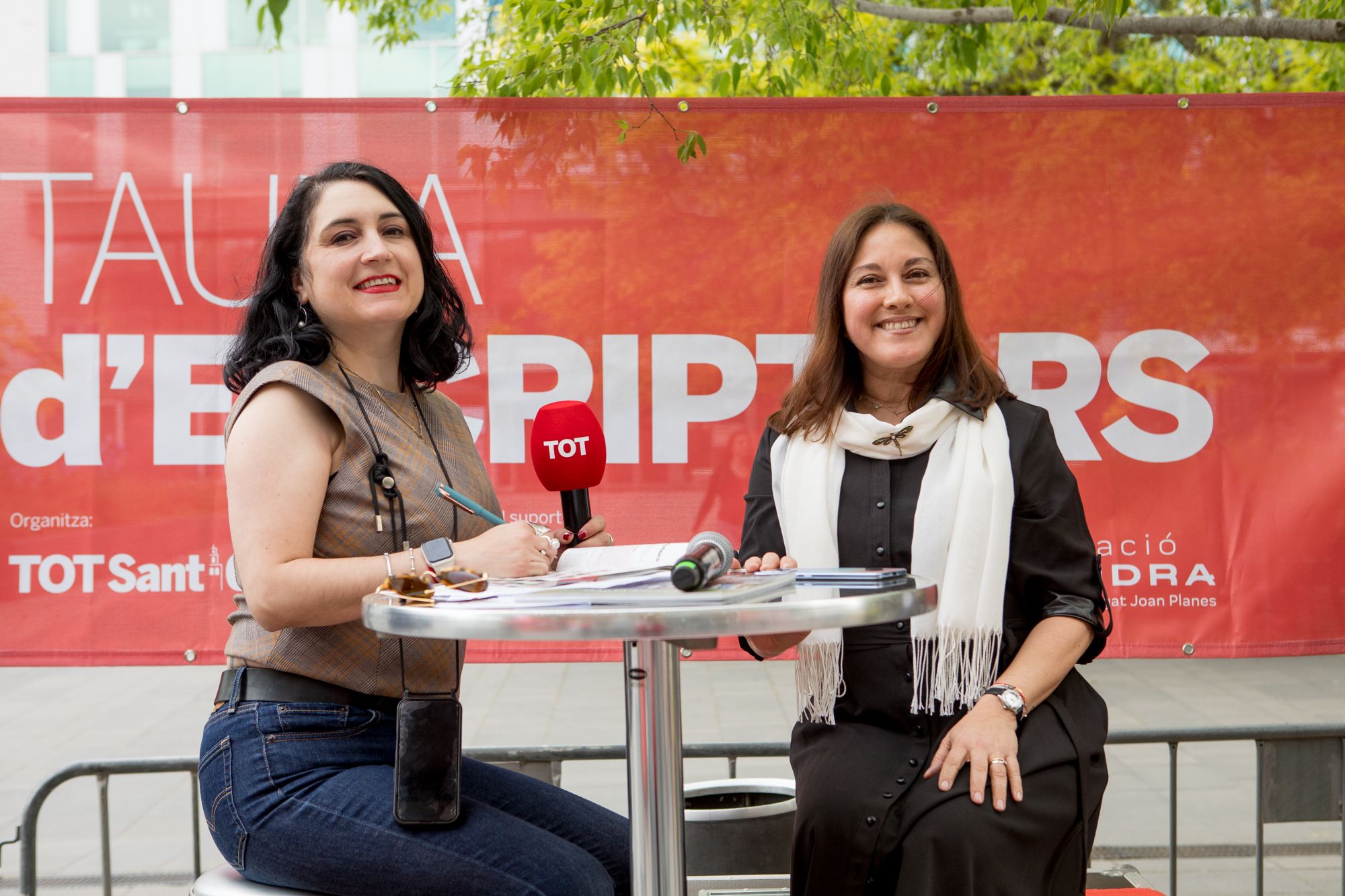 Una nova edició de la Taula d'Escriptors FOTO: Joana Arribas (TOT Sant Cugat) 