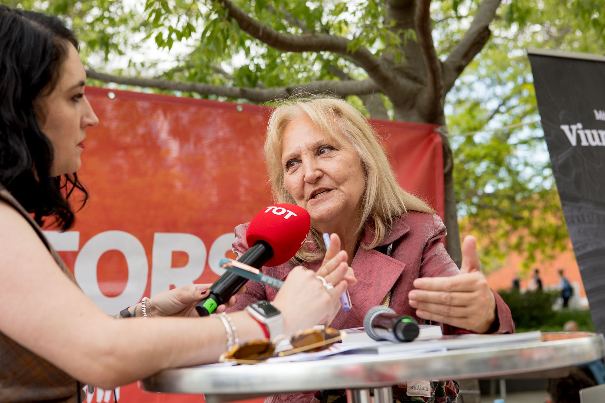 Una nova edició de la Taula d'Escriptors FOTO: Joana Arribas (TOT Sant Cugat) 