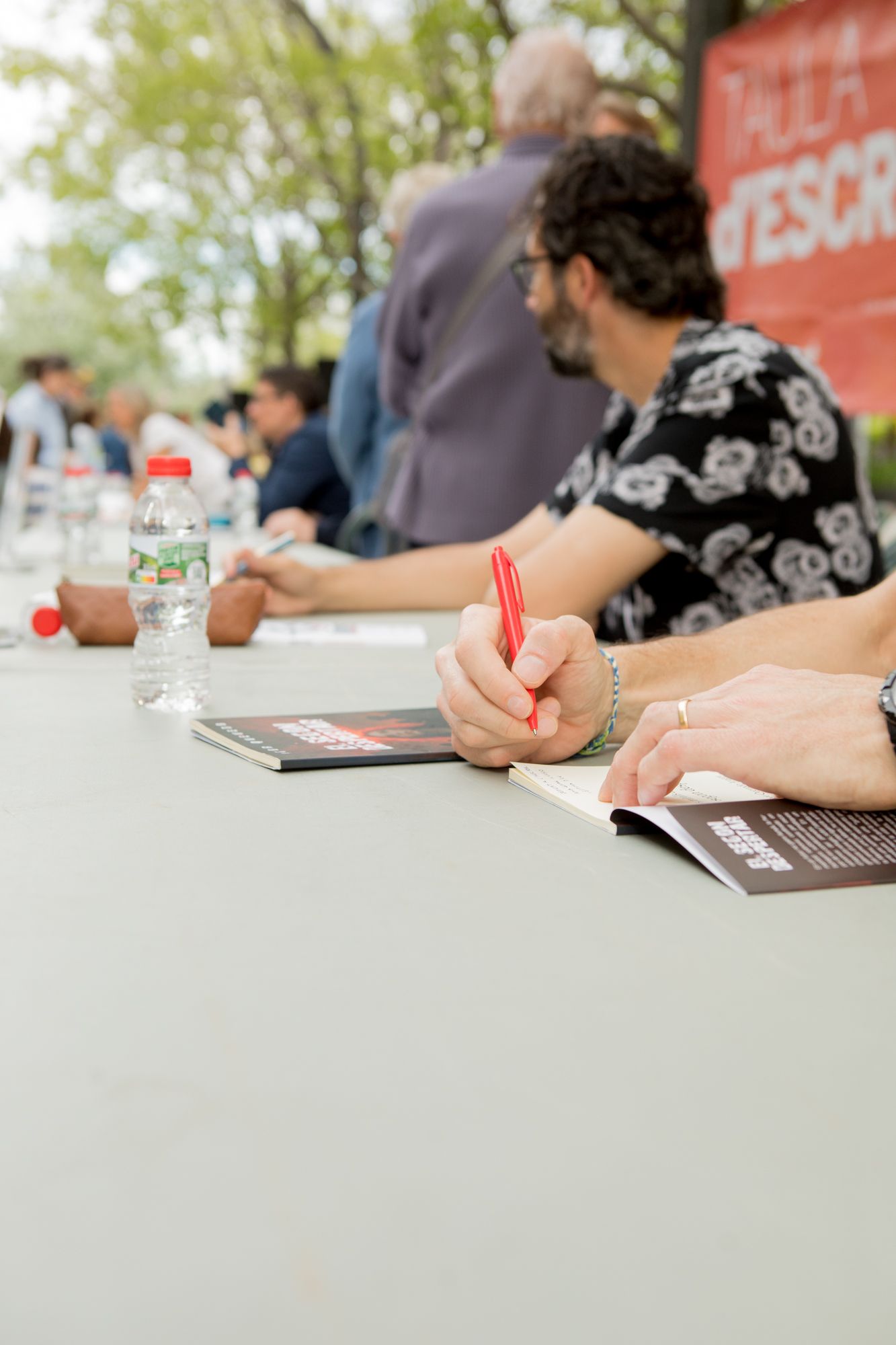 Una nova edició de la Taula d'Escriptors FOTO: Joana Arribas (TOT Sant Cugat) 