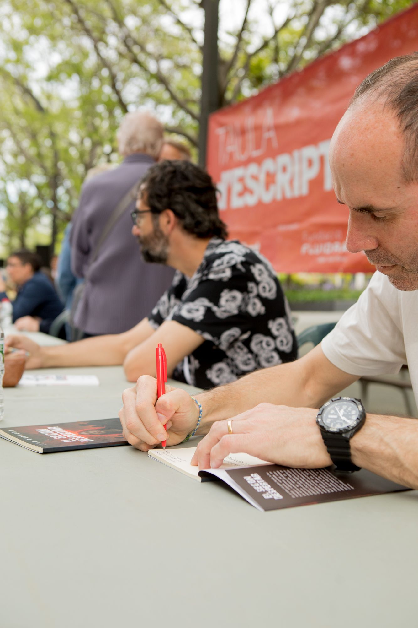 Una nova edició de la Taula d'Escriptors FOTO: Joana Arribas (TOT Sant Cugat) 
