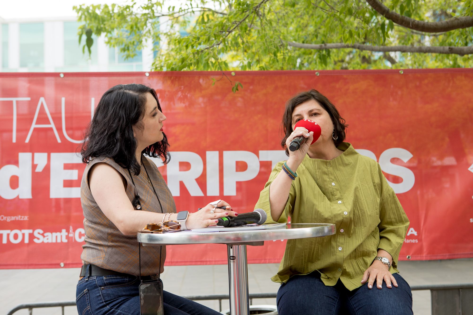 Una nova edició de la Taula d'Escriptors FOTO: Joana Arribas (TOT Sant Cugat) 