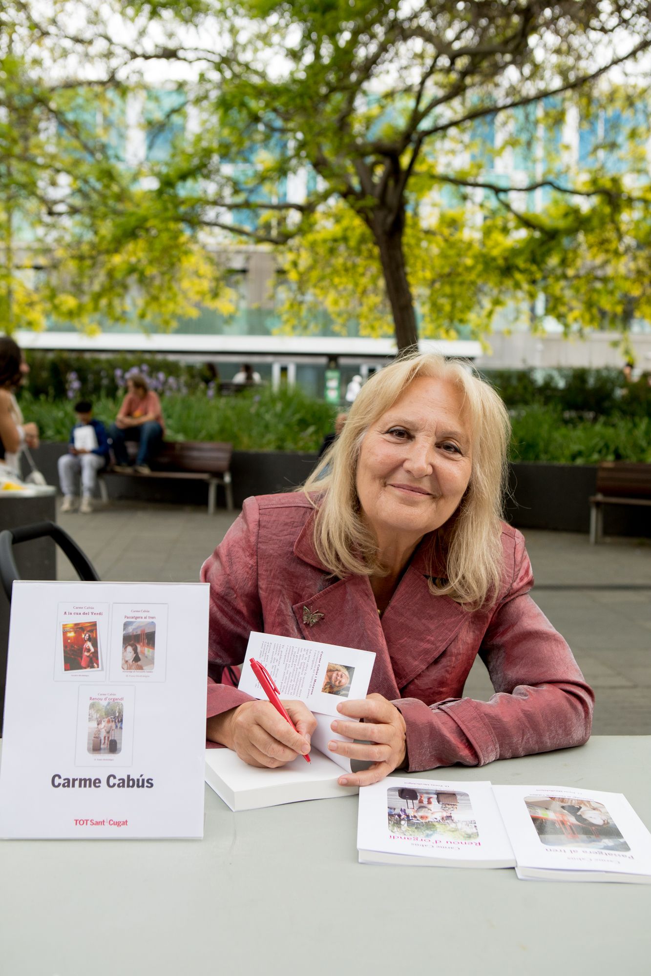 Una nova edició de la Taula d'Escriptors FOTO: Joana Arribas (TOT Sant Cugat) 